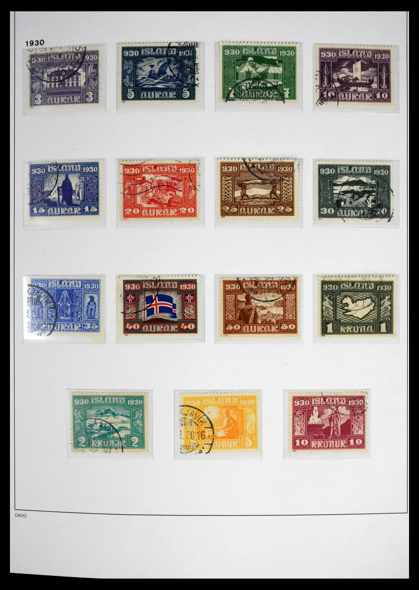 41500 0022 - Stamp collection 41500 Iceland supercollection 1873-1999.