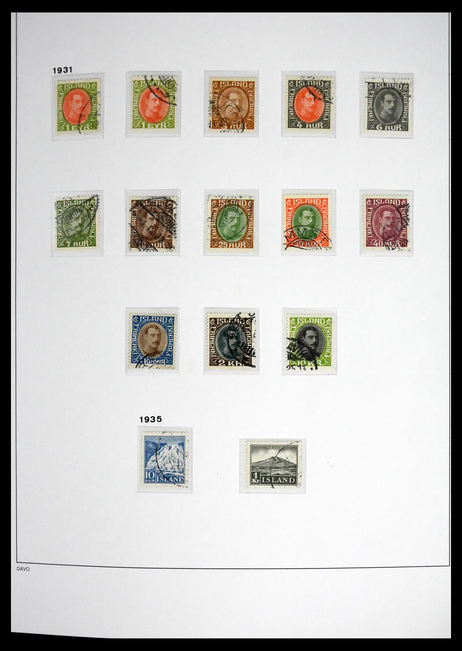 41500 0023 - Stamp collection 41500 Iceland supercollection 1873-1999.