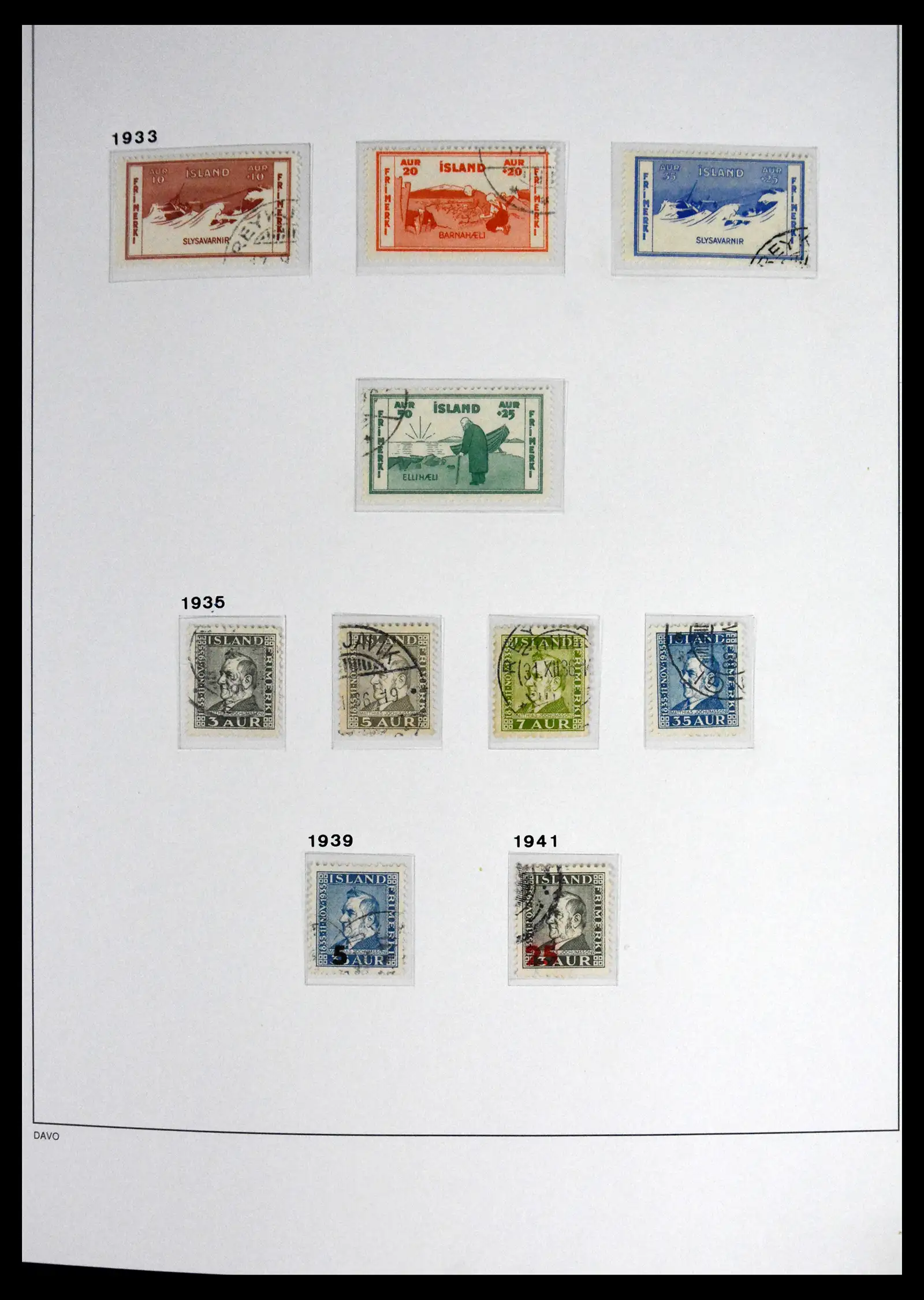 41500 0024 - Stamp collection 41500 Iceland supercollection 1873-1999.