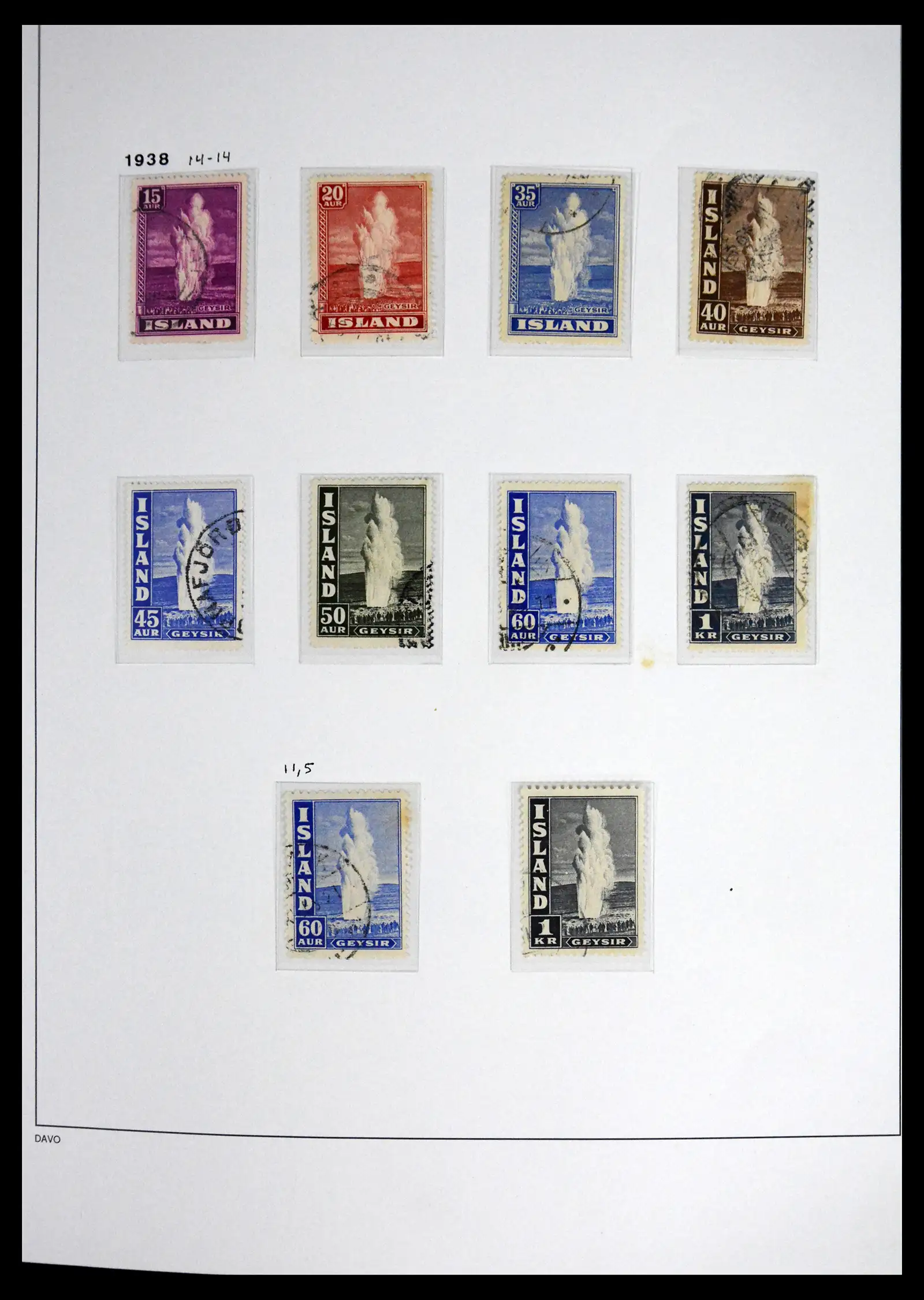 41500 0026 - Stamp collection 41500 Iceland supercollection 1873-1999.