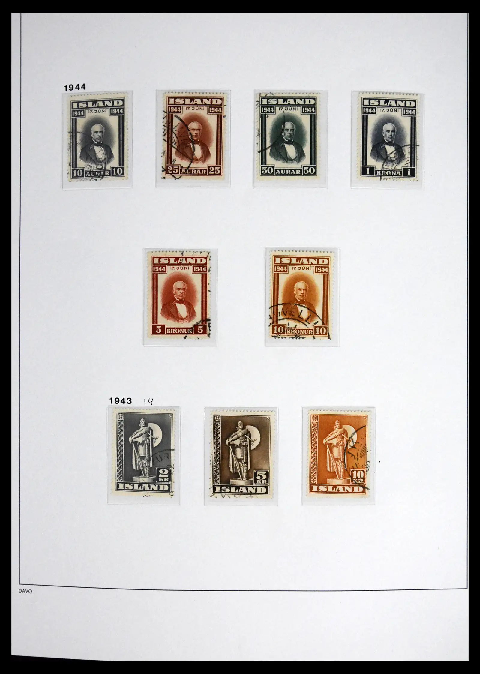 41500 0030 - Stamp collection 41500 Iceland supercollection 1873-1999.