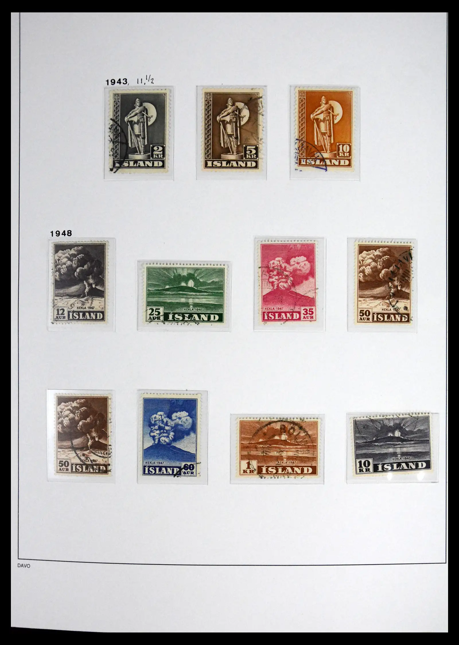41500 0031 - Stamp collection 41500 Iceland supercollection 1873-1999.