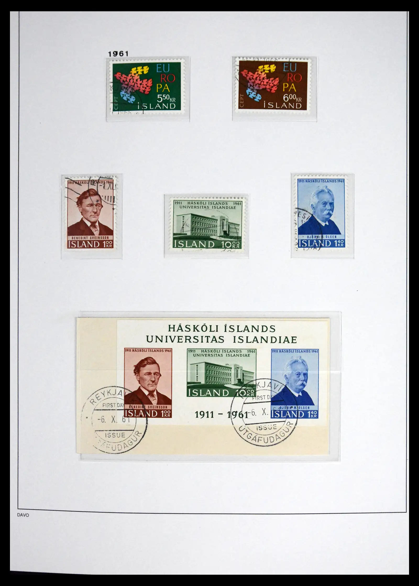 41500 0041 - Stamp collection 41500 Iceland supercollection 1873-1999.