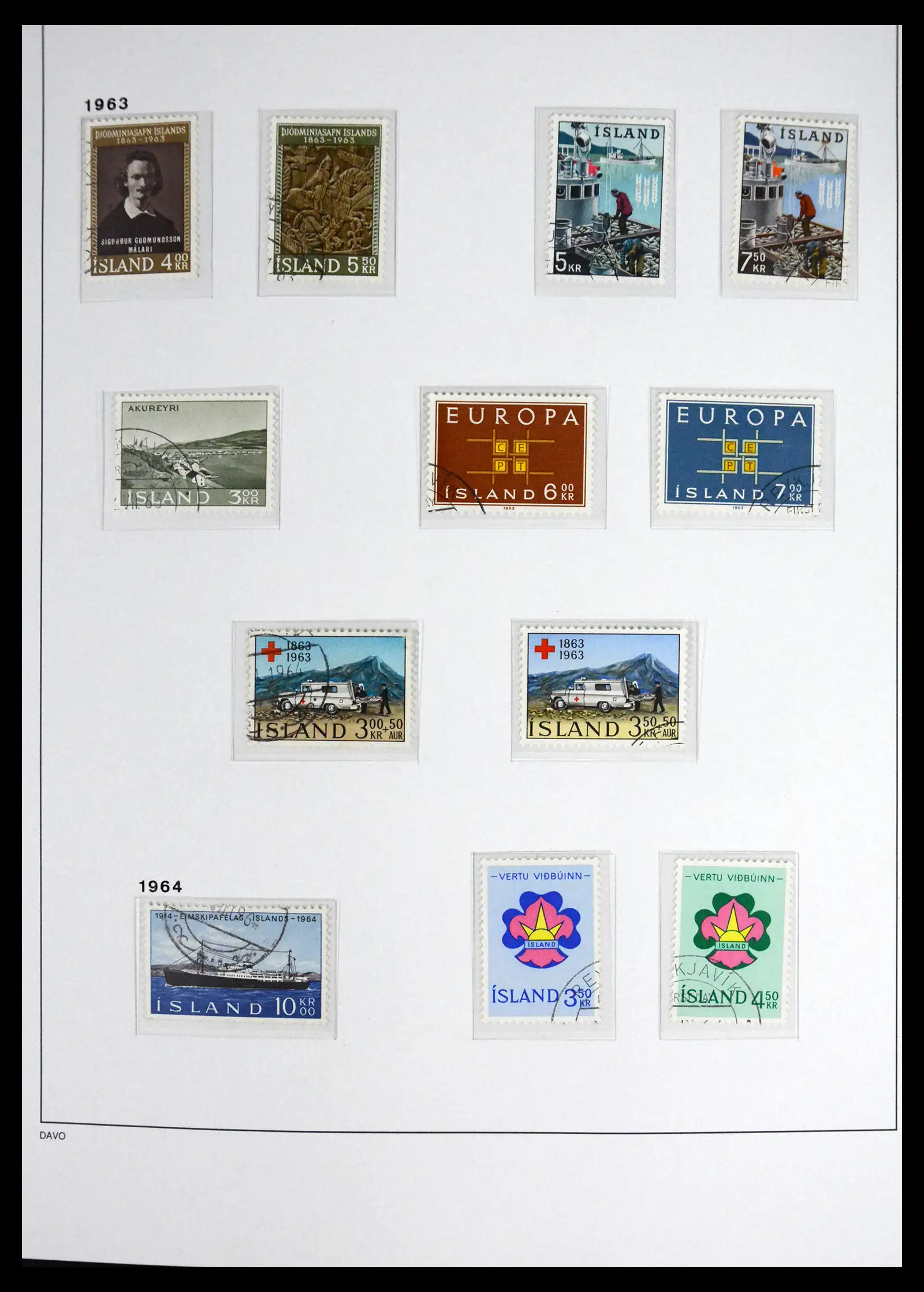 41500 0043 - Stamp collection 41500 Iceland supercollection 1873-1999.