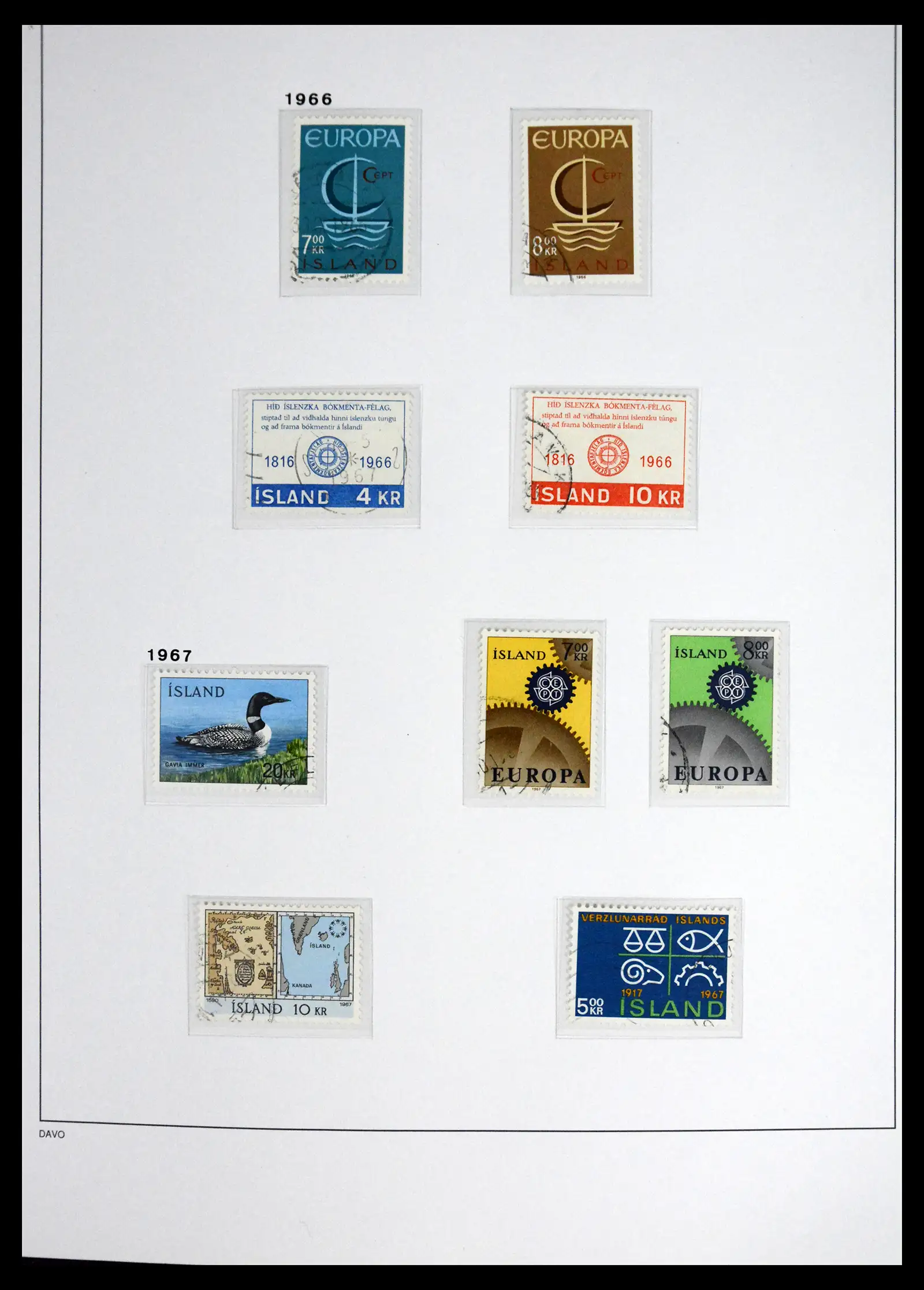 41500 0046 - Stamp collection 41500 Iceland supercollection 1873-1999.