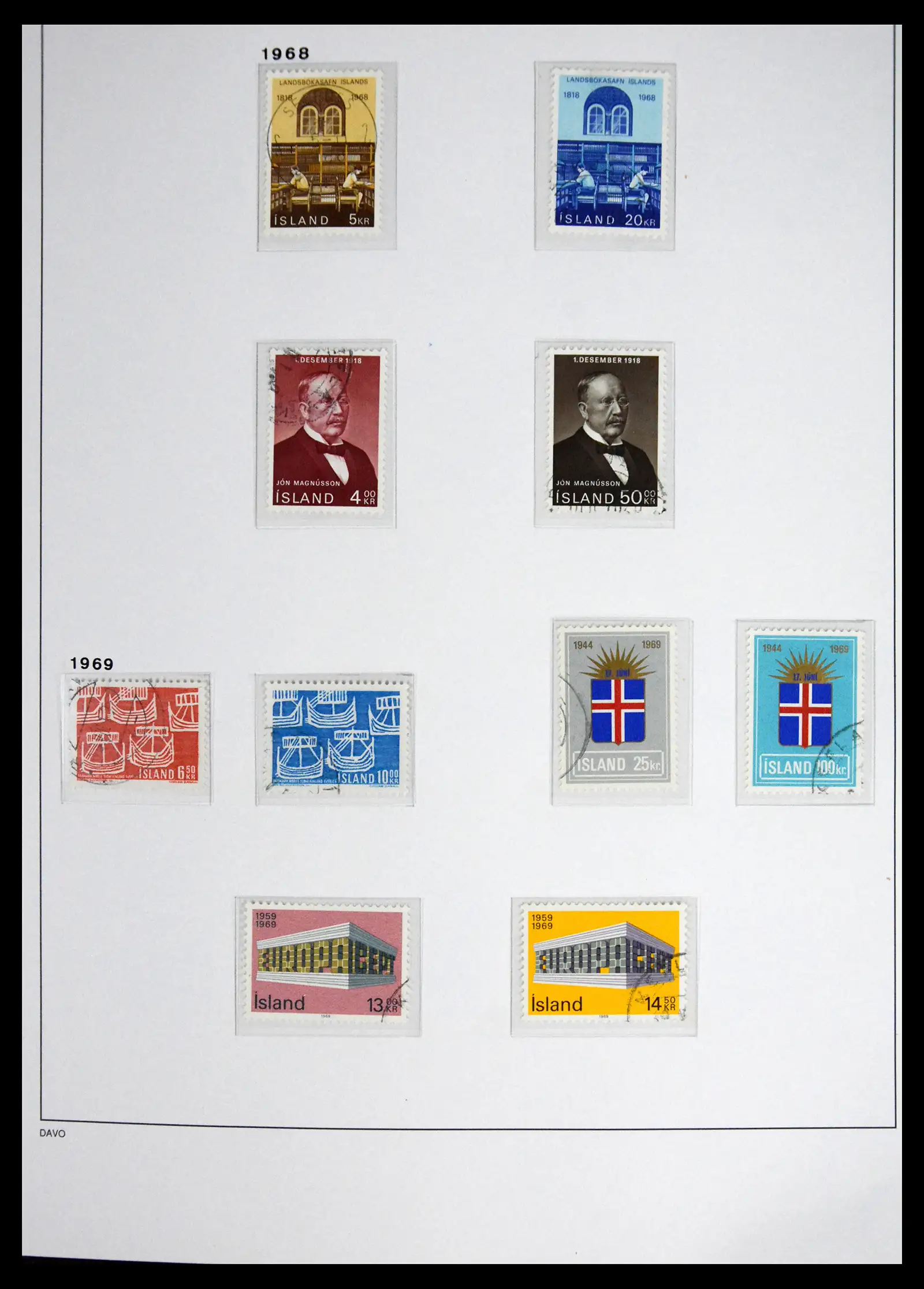 41500 0048 - Stamp collection 41500 Iceland supercollection 1873-1999.