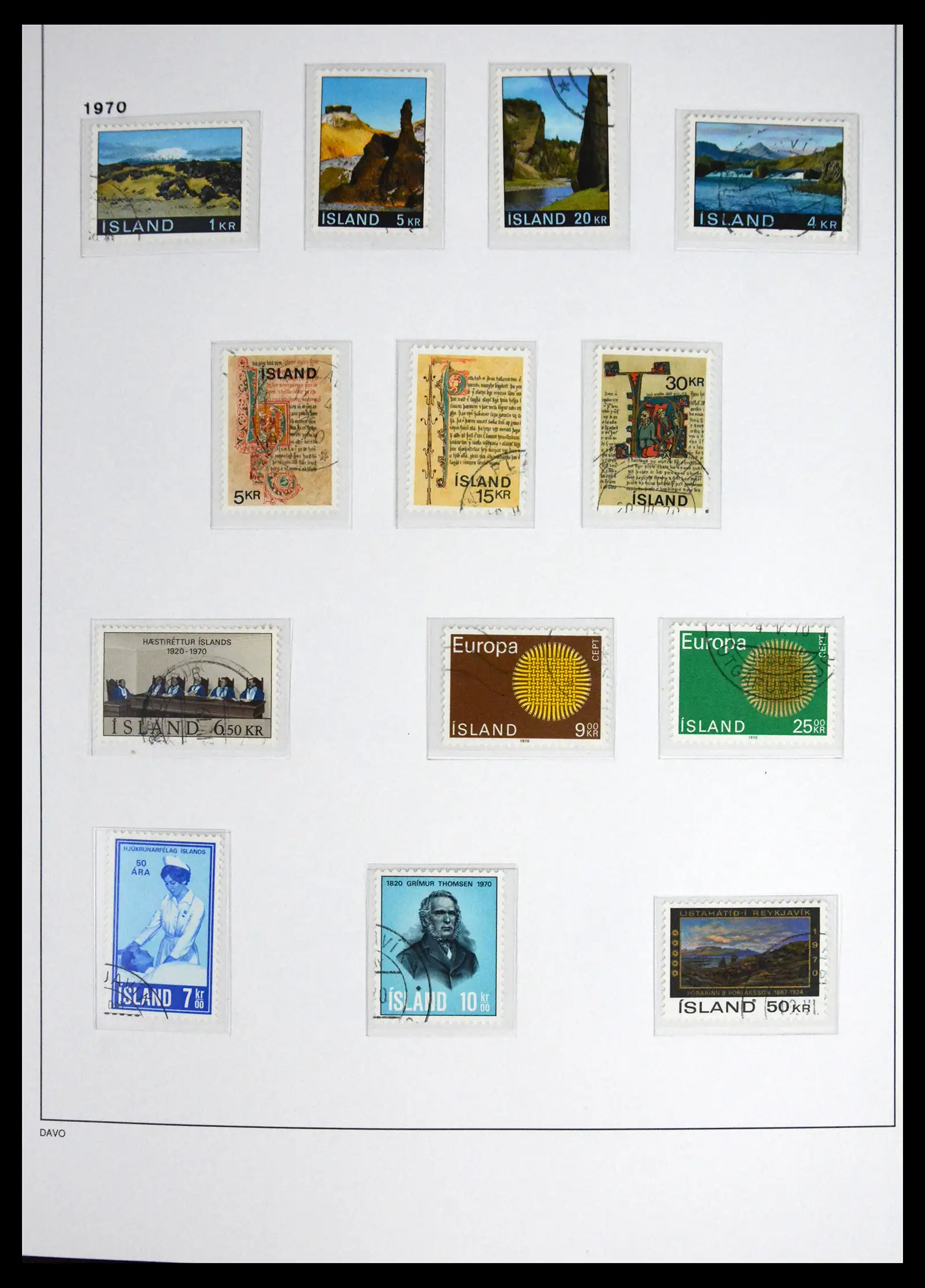 41500 0049 - Stamp collection 41500 Iceland supercollection 1873-1999.