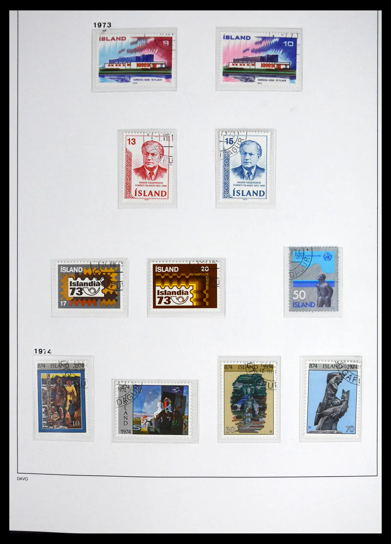 41500 0053 - Stamp collection 41500 Iceland supercollection 1873-1999.