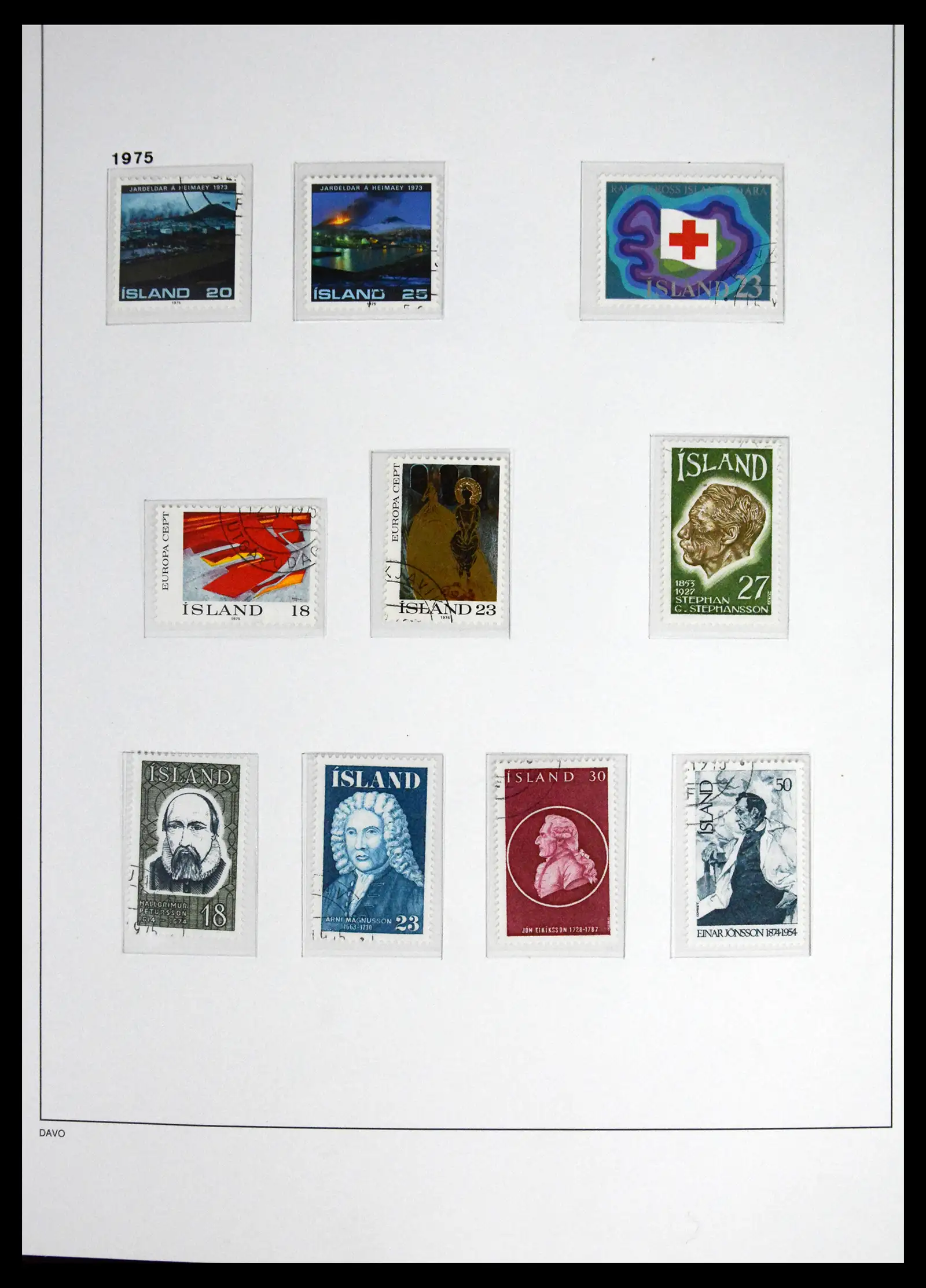 41500 0055 - Stamp collection 41500 Iceland supercollection 1873-1999.