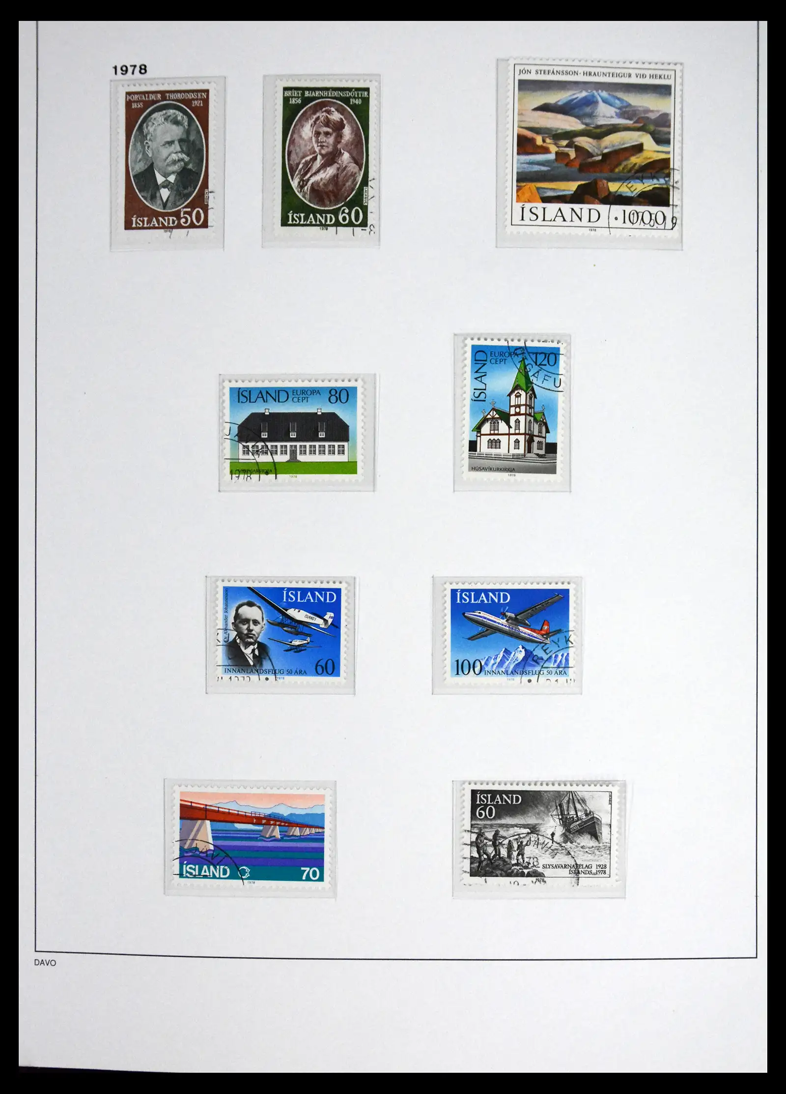 41500 0058 - Stamp collection 41500 Iceland supercollection 1873-1999.