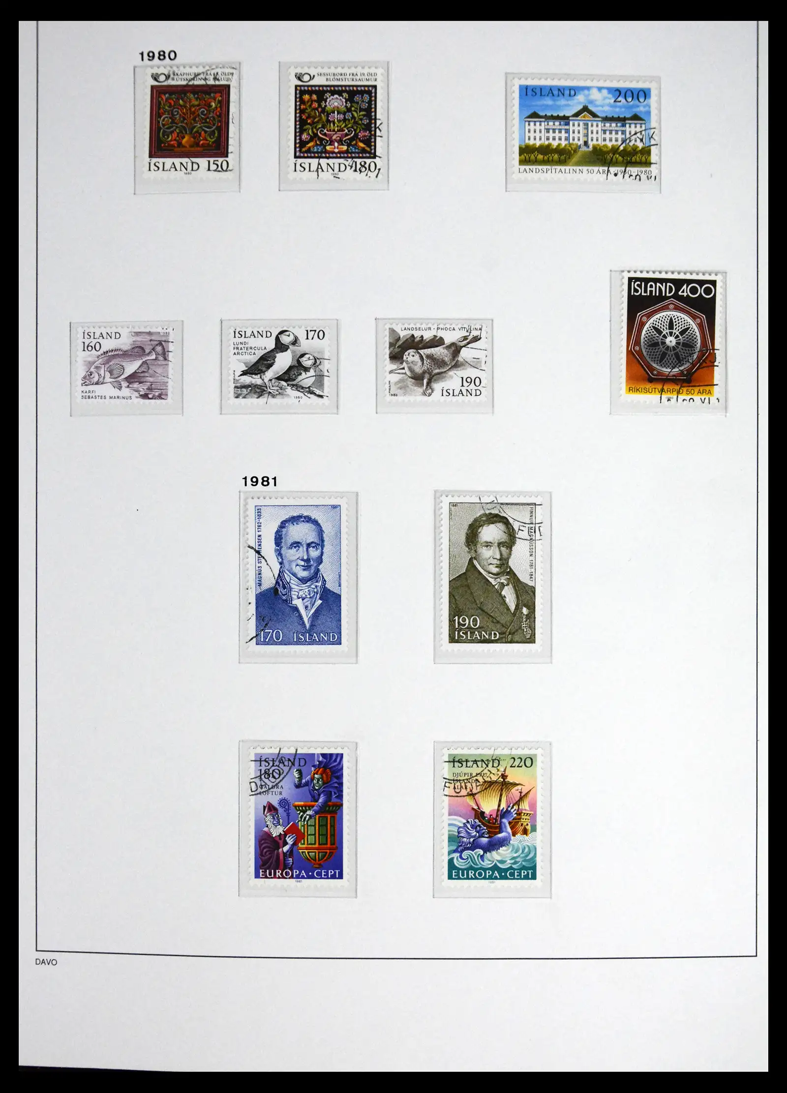 41500 0061 - Stamp collection 41500 Iceland supercollection 1873-1999.