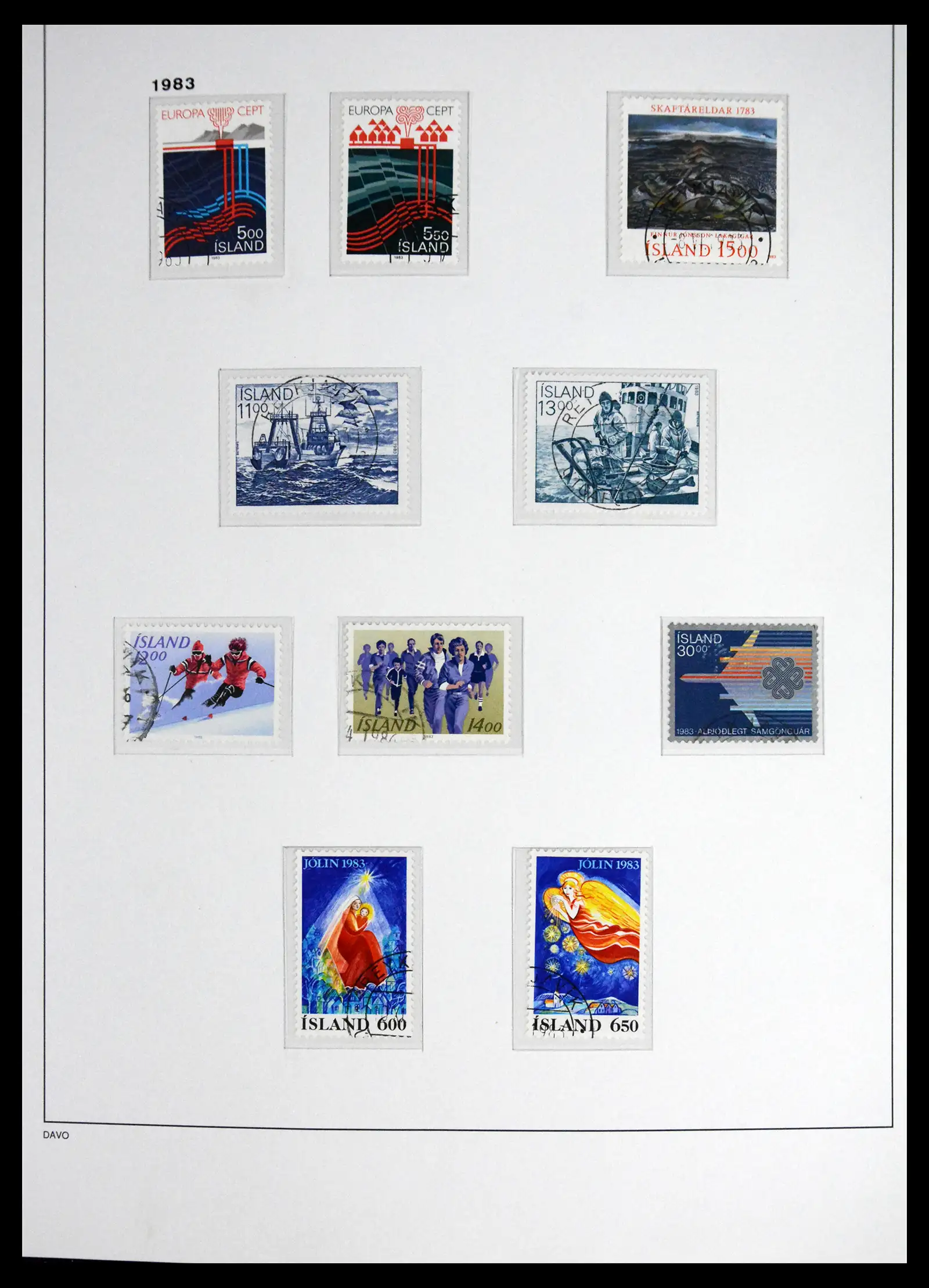 41500 0065 - Stamp collection 41500 Iceland supercollection 1873-1999.