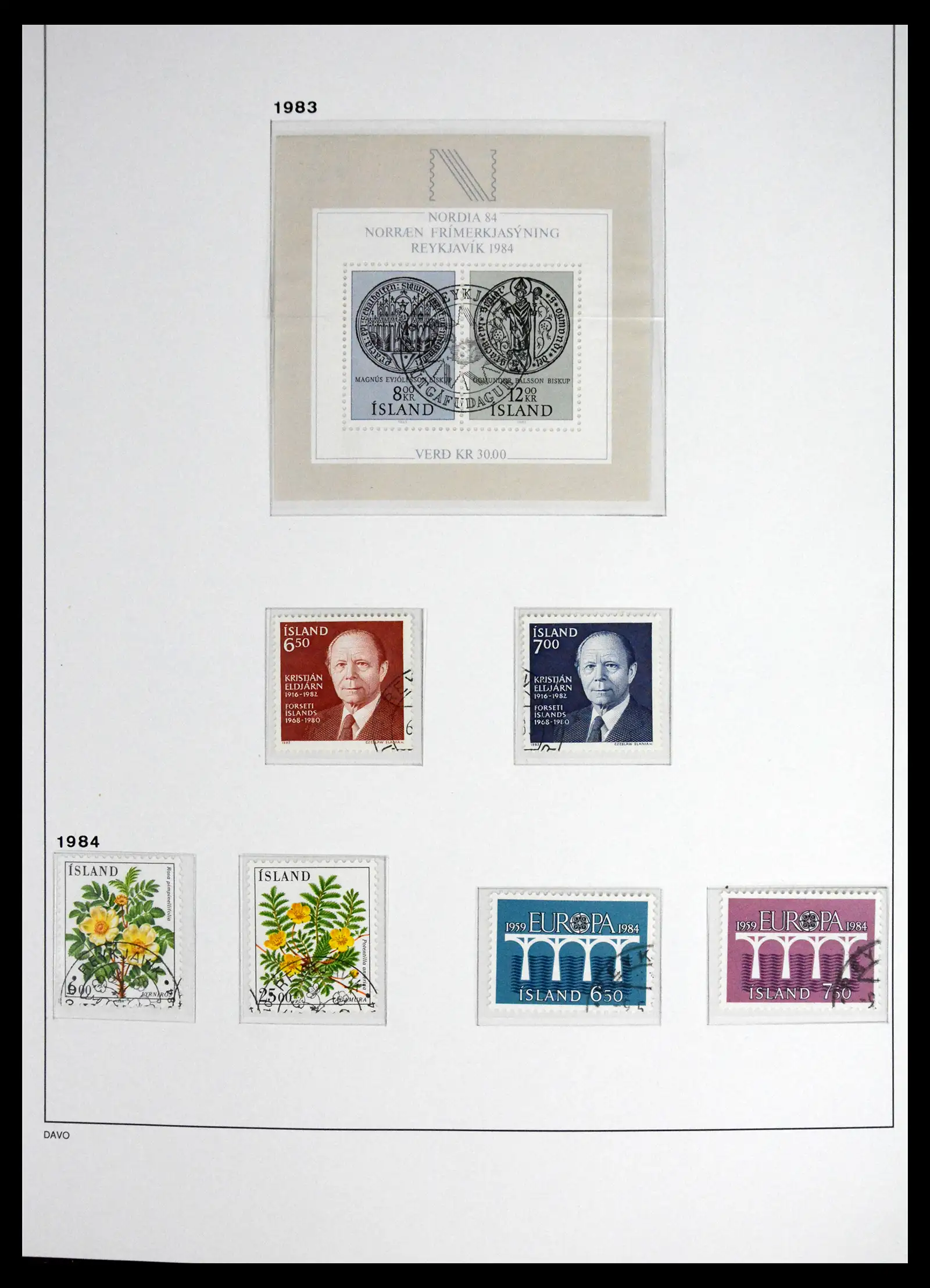 41500 0066 - Stamp collection 41500 Iceland supercollection 1873-1999.