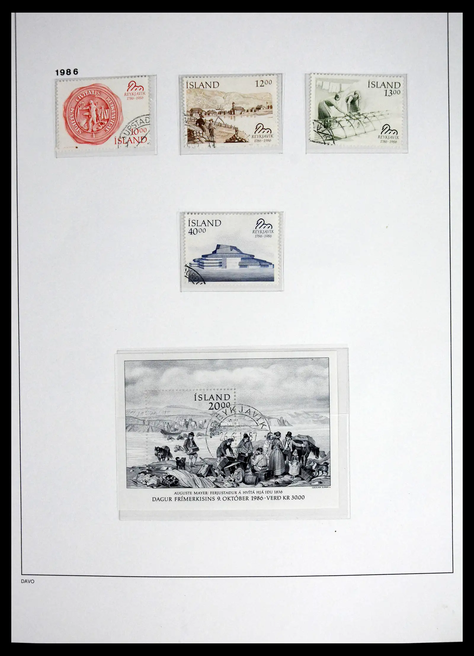 41500 0071 - Stamp collection 41500 Iceland supercollection 1873-1999.