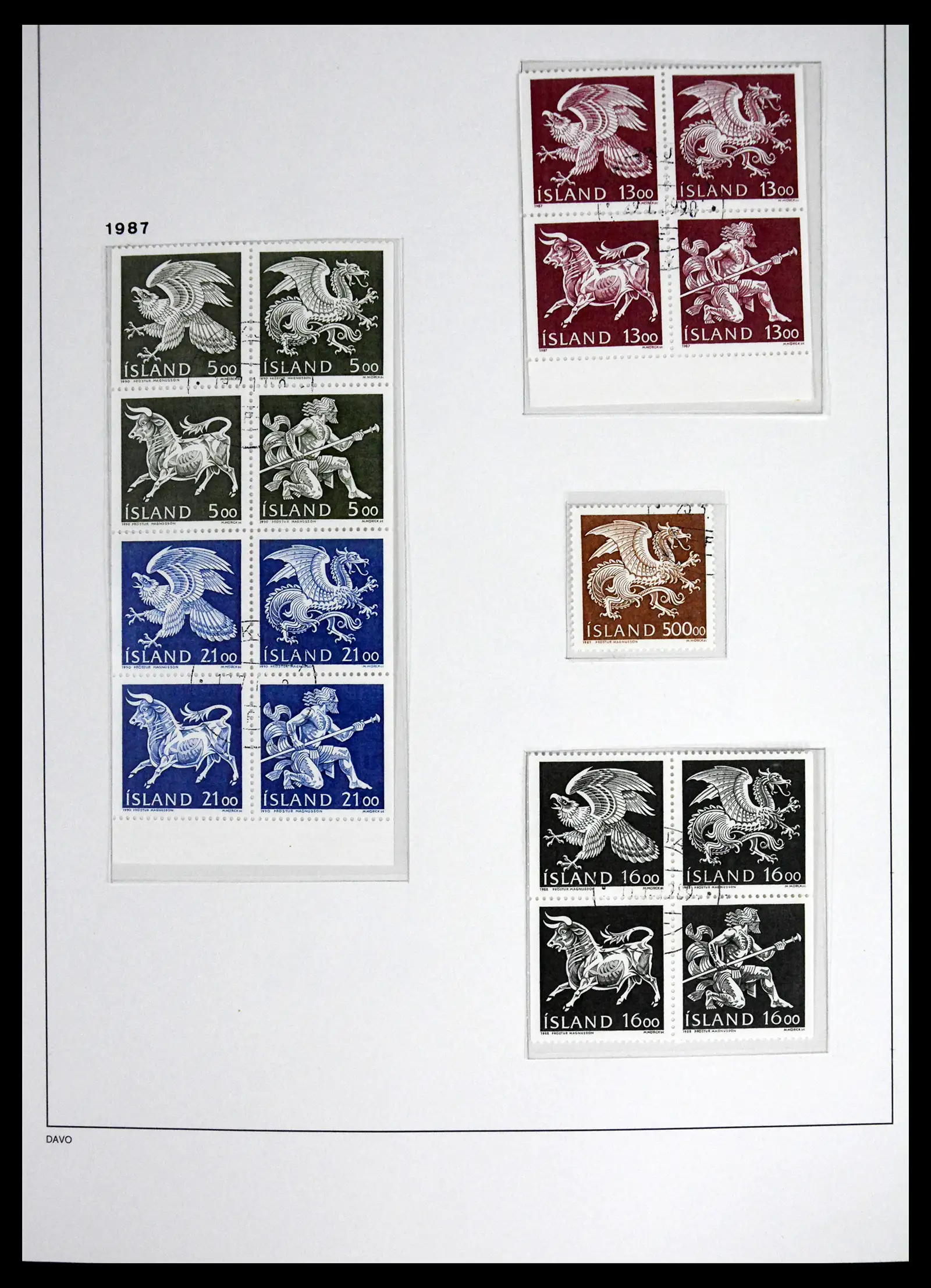41500 0073 - Stamp collection 41500 Iceland supercollection 1873-1999.