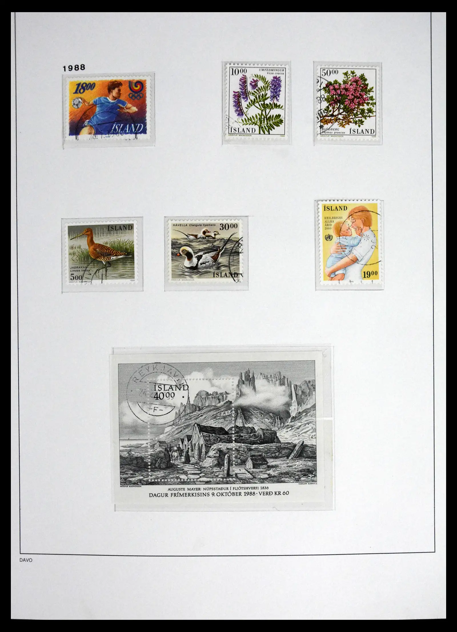 41500 0075 - Stamp collection 41500 Iceland supercollection 1873-1999.