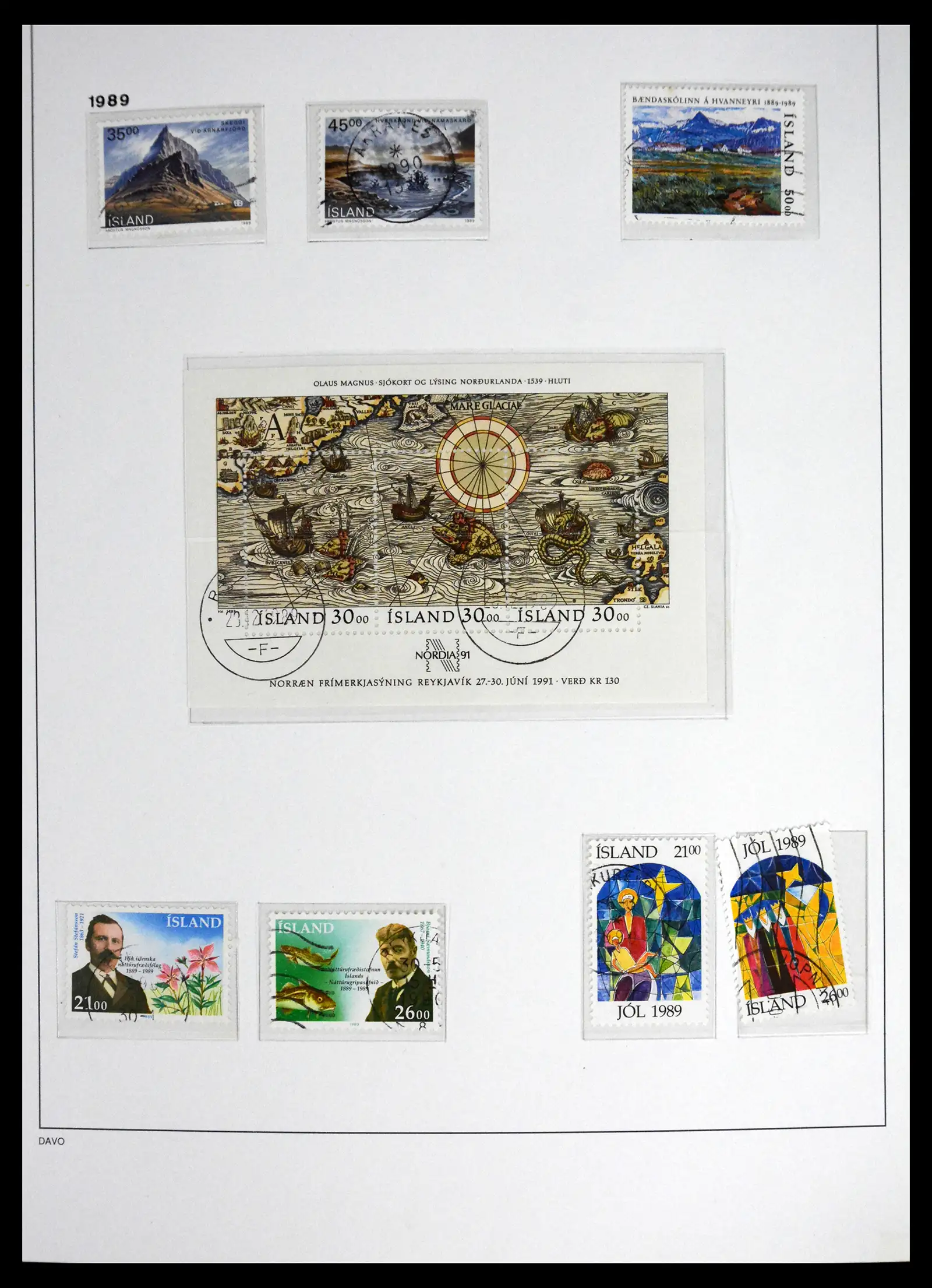 41500 0077 - Stamp collection 41500 Iceland supercollection 1873-1999.