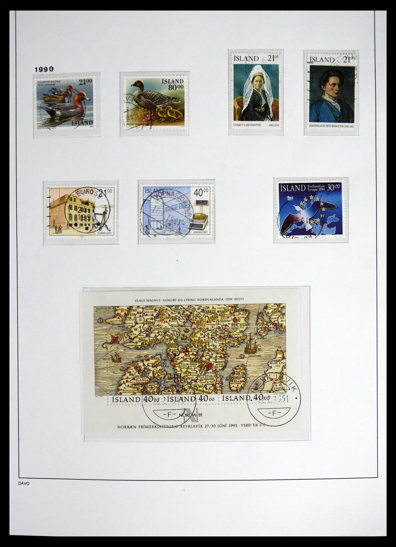 41500 0078 - Stamp collection 41500 Iceland supercollection 1873-1999.