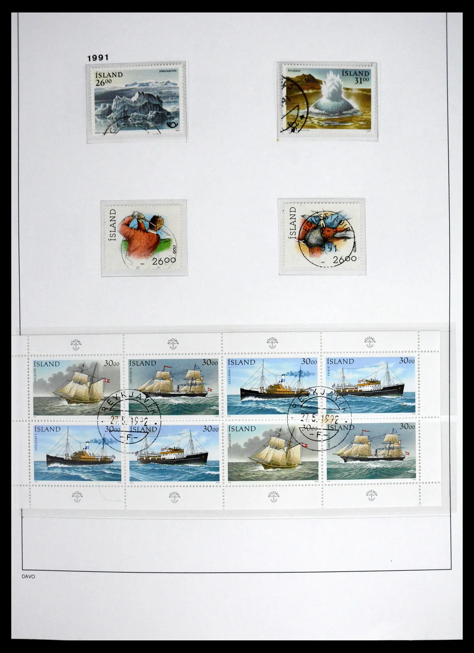 41500 0081 - Stamp collection 41500 Iceland supercollection 1873-1999.