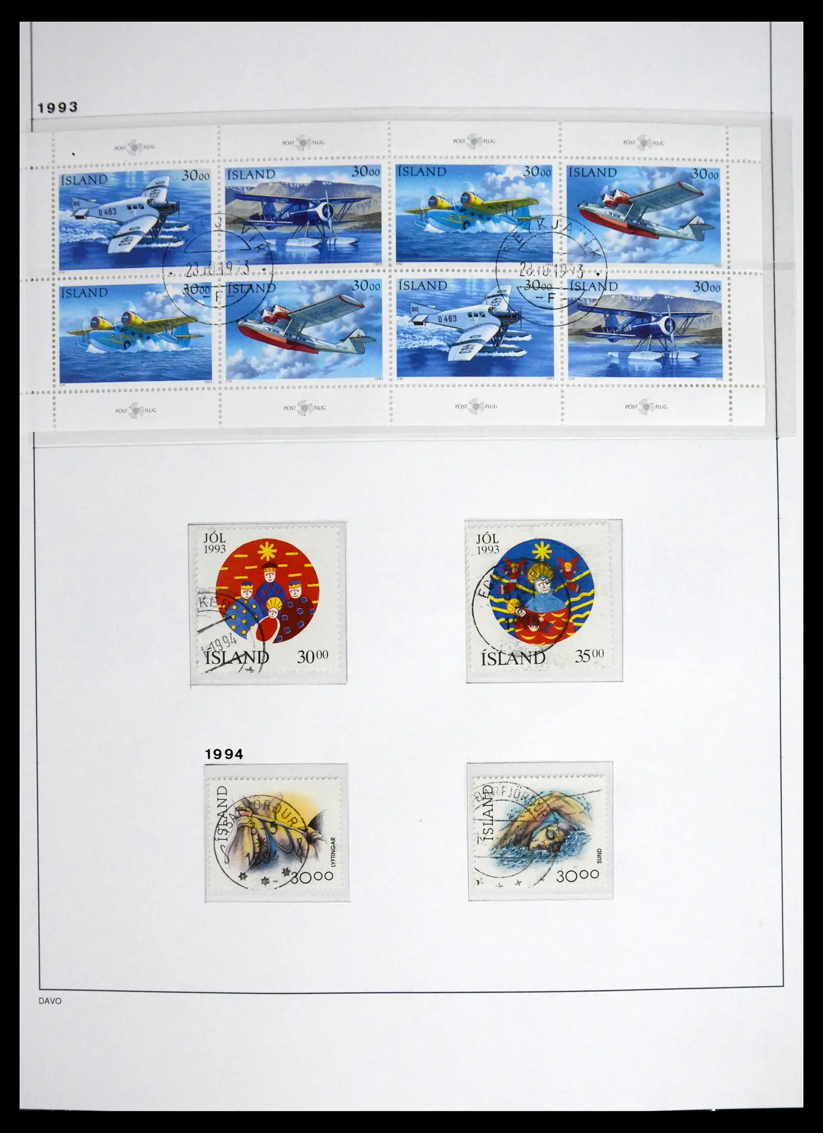 41500 0086 - Stamp collection 41500 Iceland supercollection 1873-1999.
