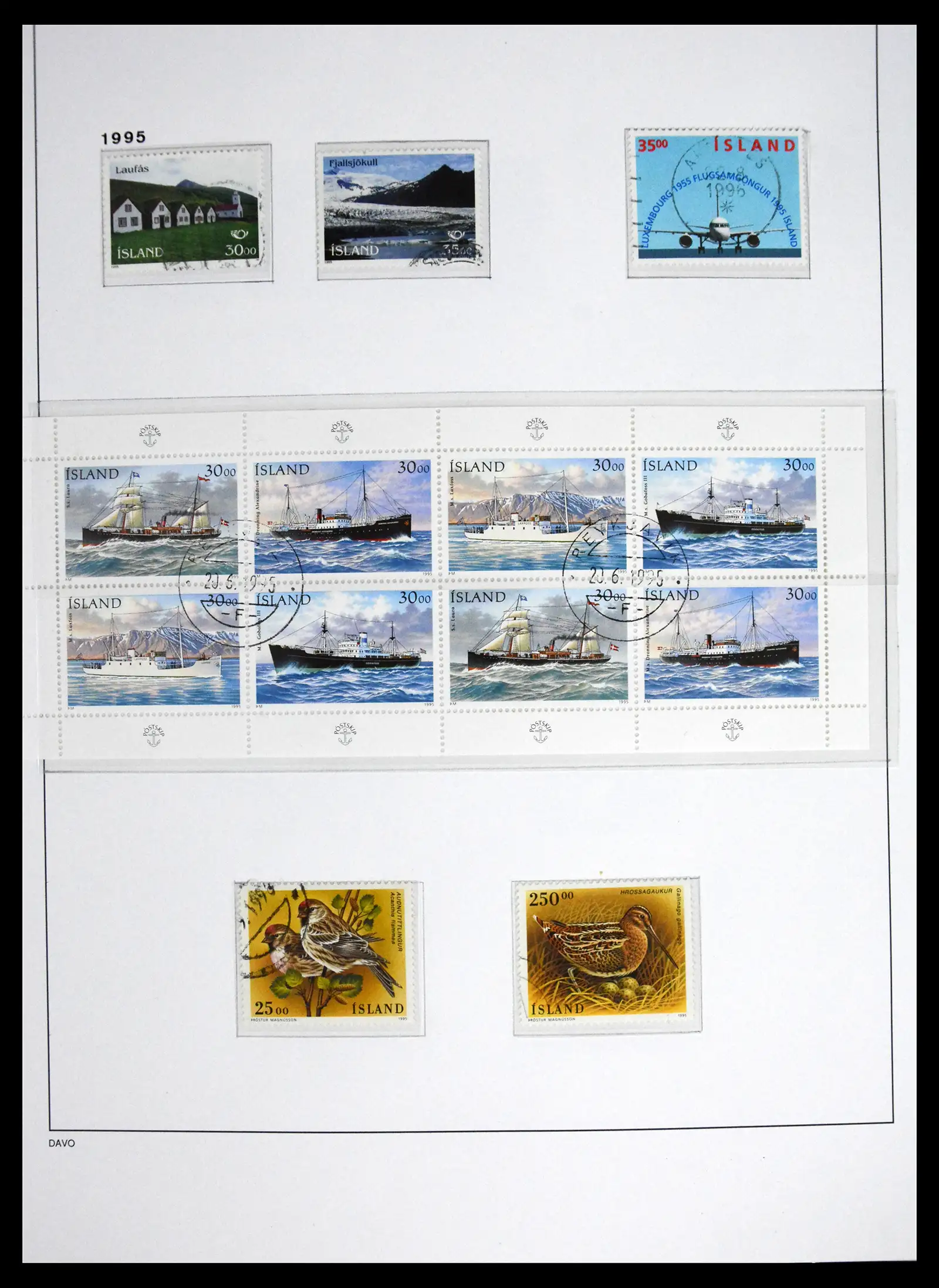 41500 0090 - Stamp collection 41500 Iceland supercollection 1873-1999.