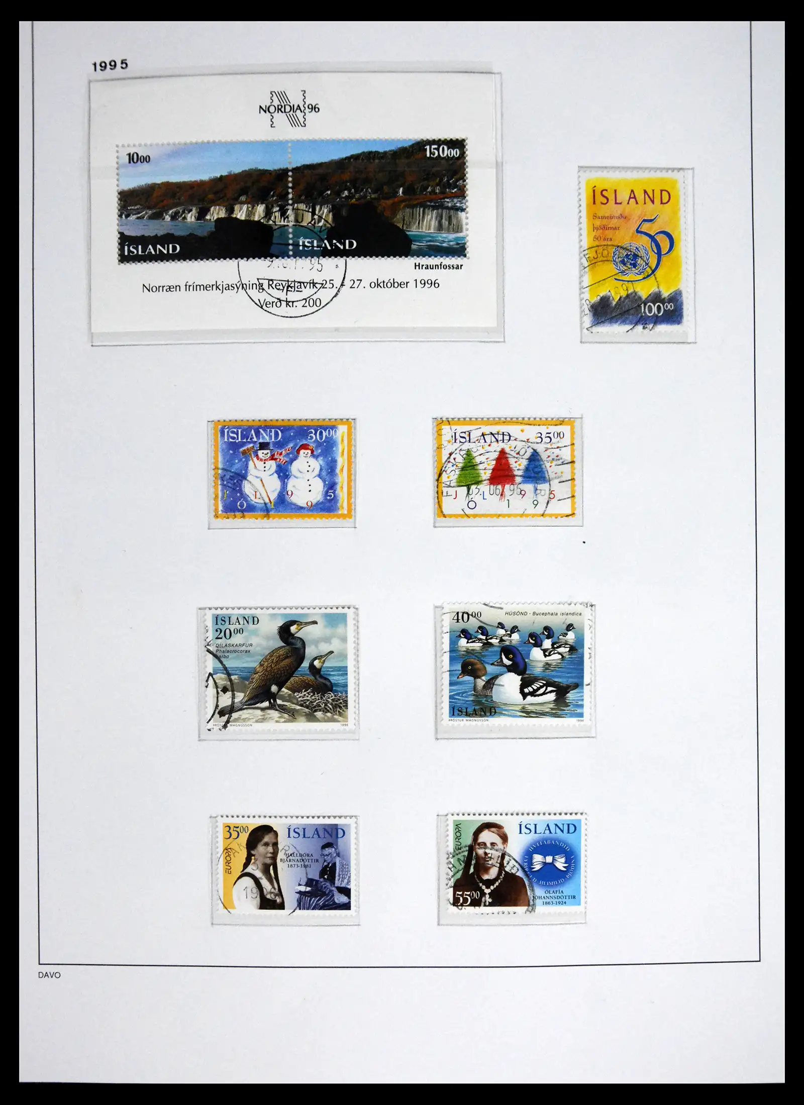 41500 0091 - Stamp collection 41500 Iceland supercollection 1873-1999.