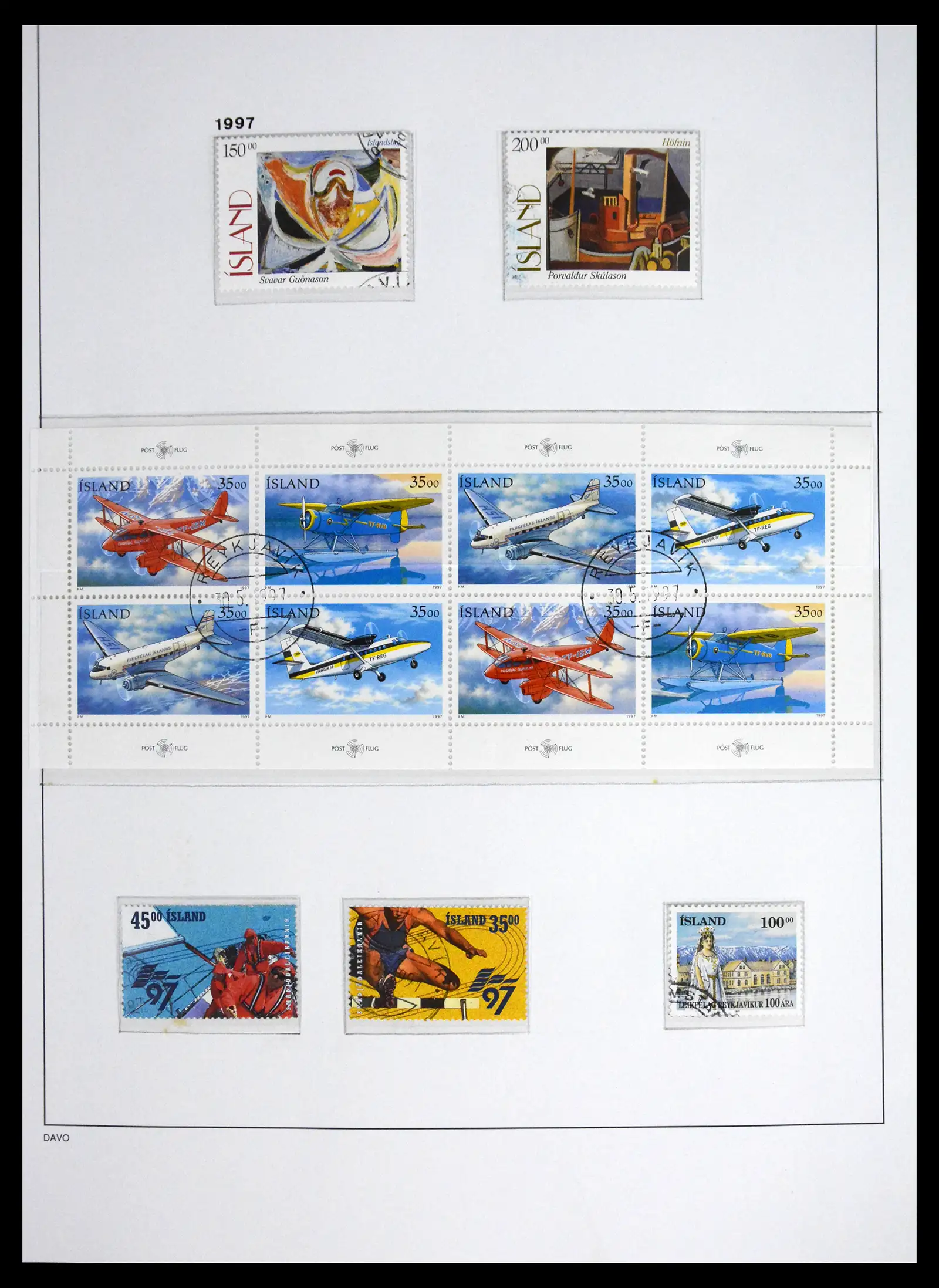 41500 0094 - Stamp collection 41500 Iceland supercollection 1873-1999.