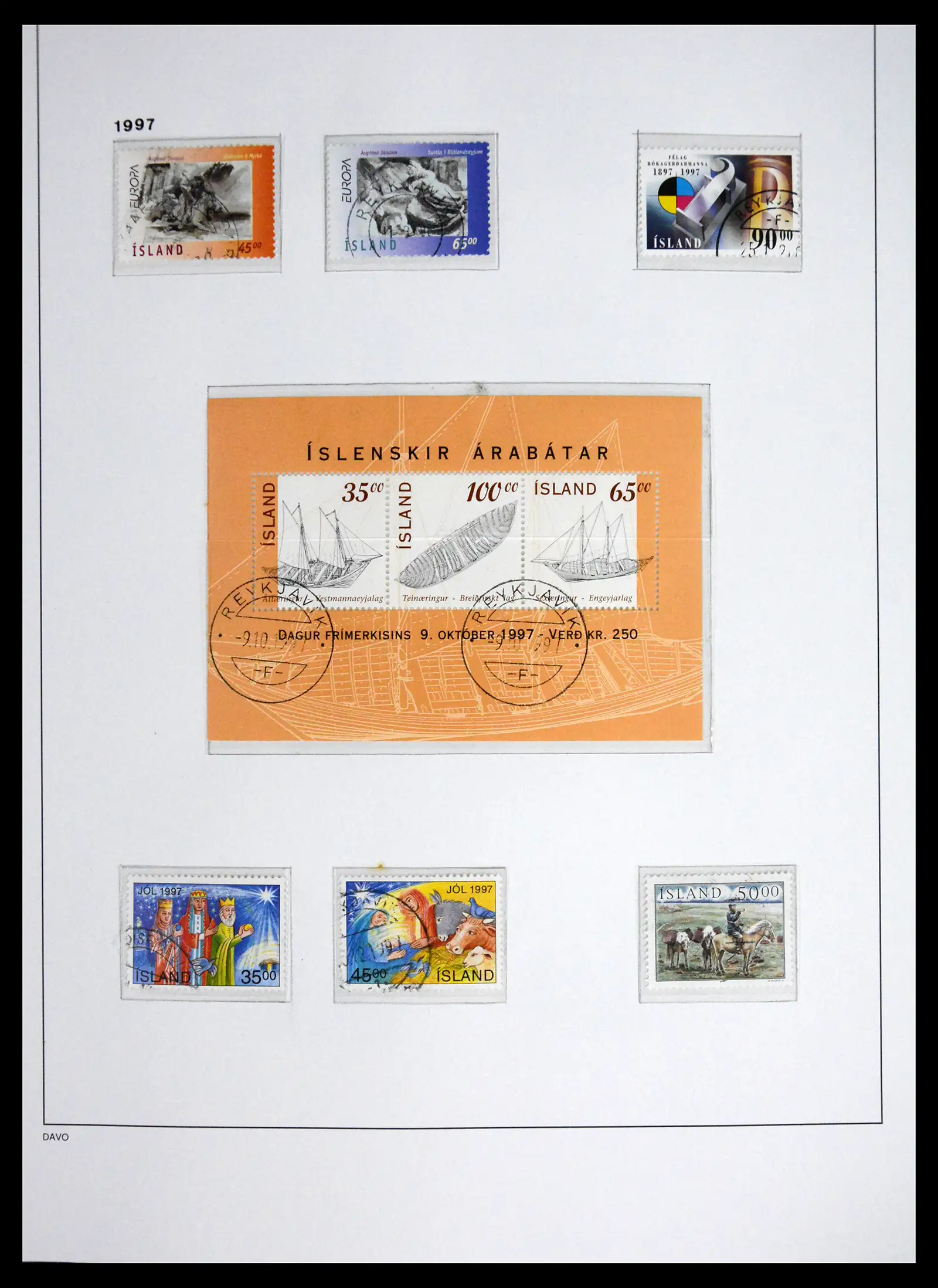41500 0095 - Stamp collection 41500 Iceland supercollection 1873-1999.