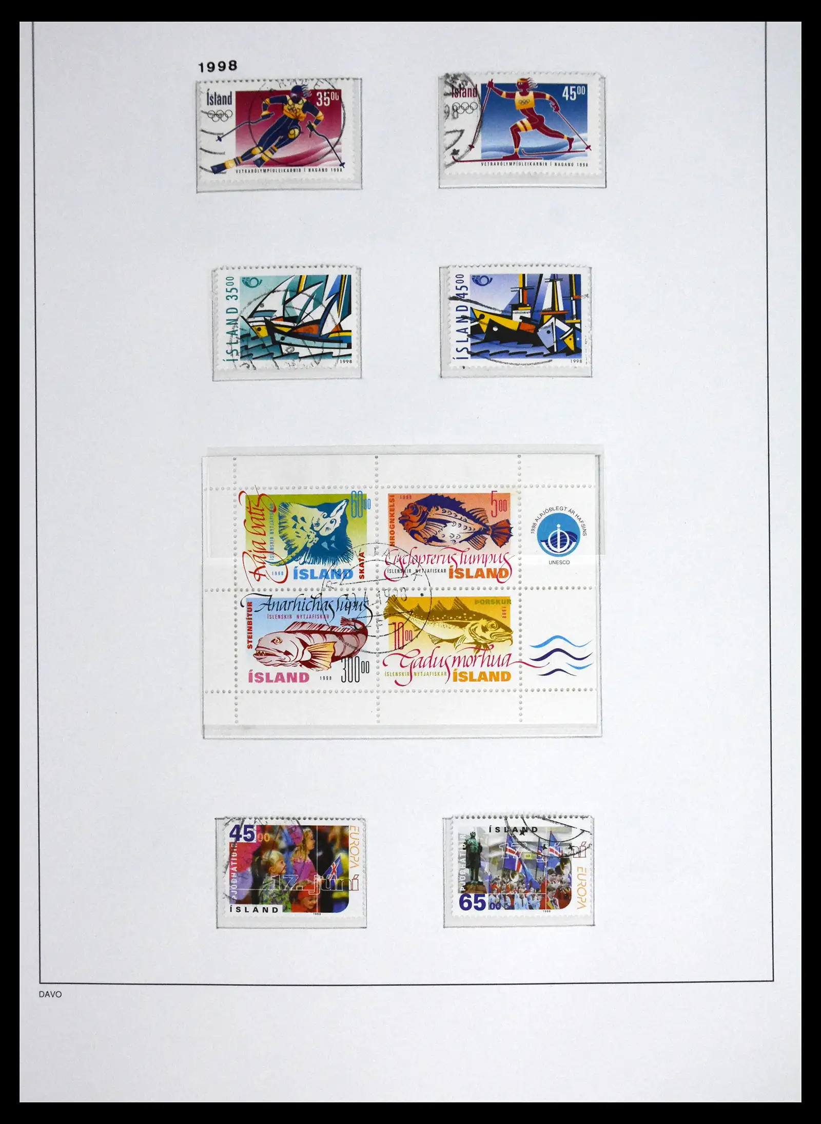 41500 0096 - Stamp collection 41500 Iceland supercollection 1873-1999.