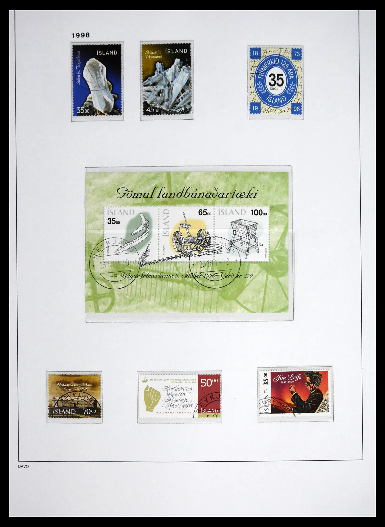 41500 0097 - Stamp collection 41500 Iceland supercollection 1873-1999.