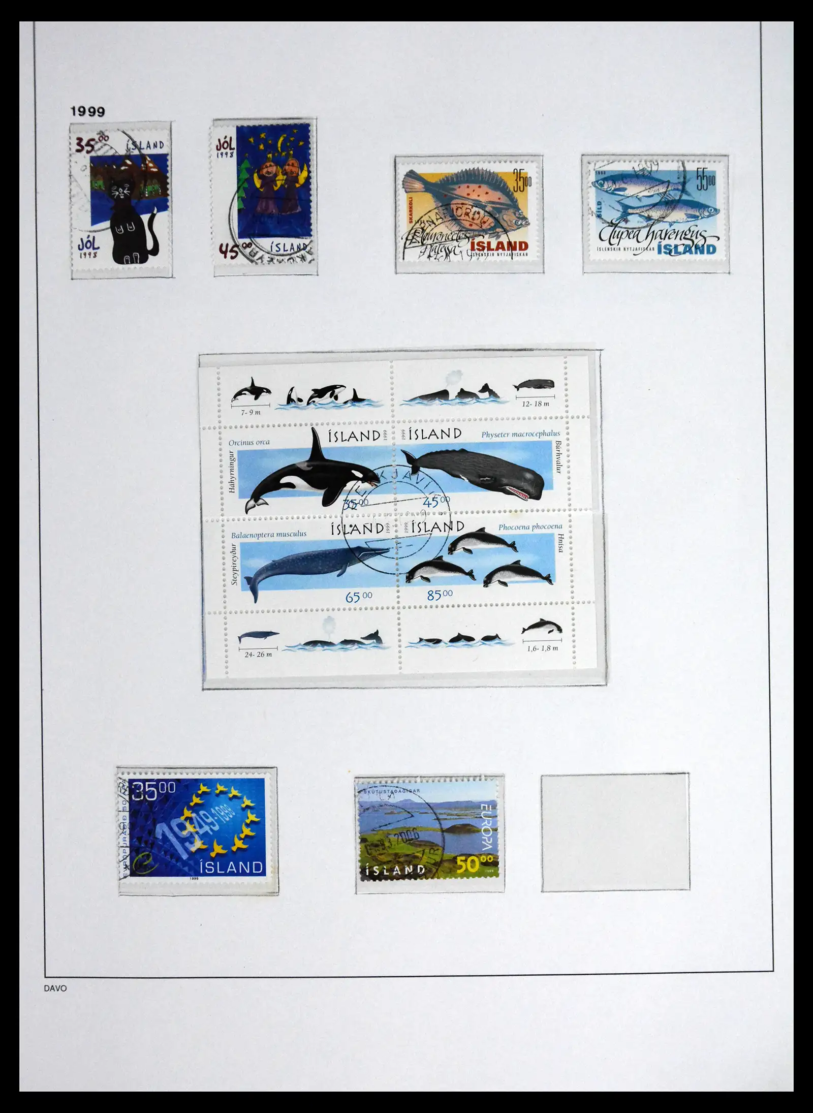 41500 0098 - Stamp collection 41500 Iceland supercollection 1873-1999.