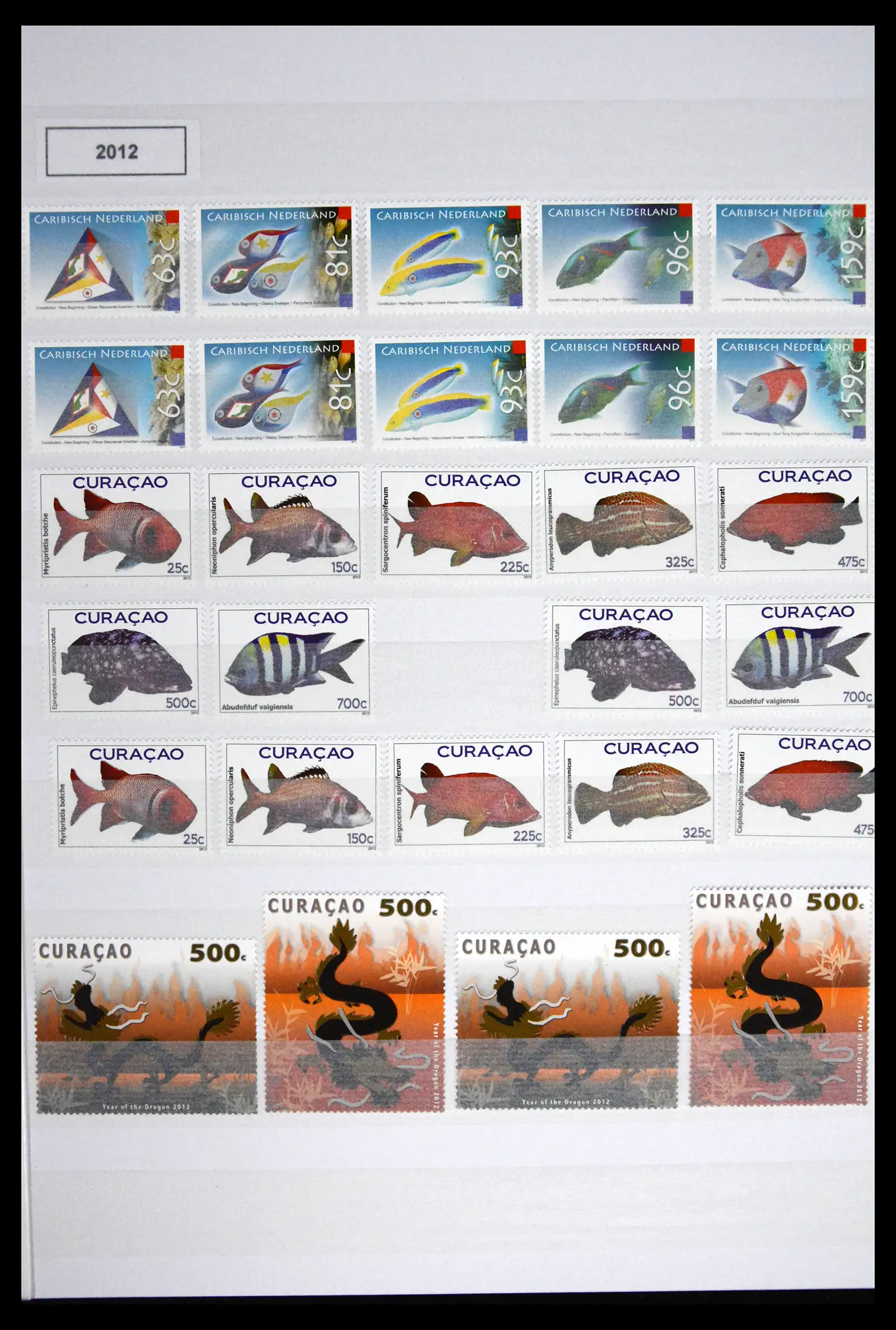 41507 0001 - Postzegelverzameling 41507 Nederlandse Antillen / Curaçao 2000-2017.