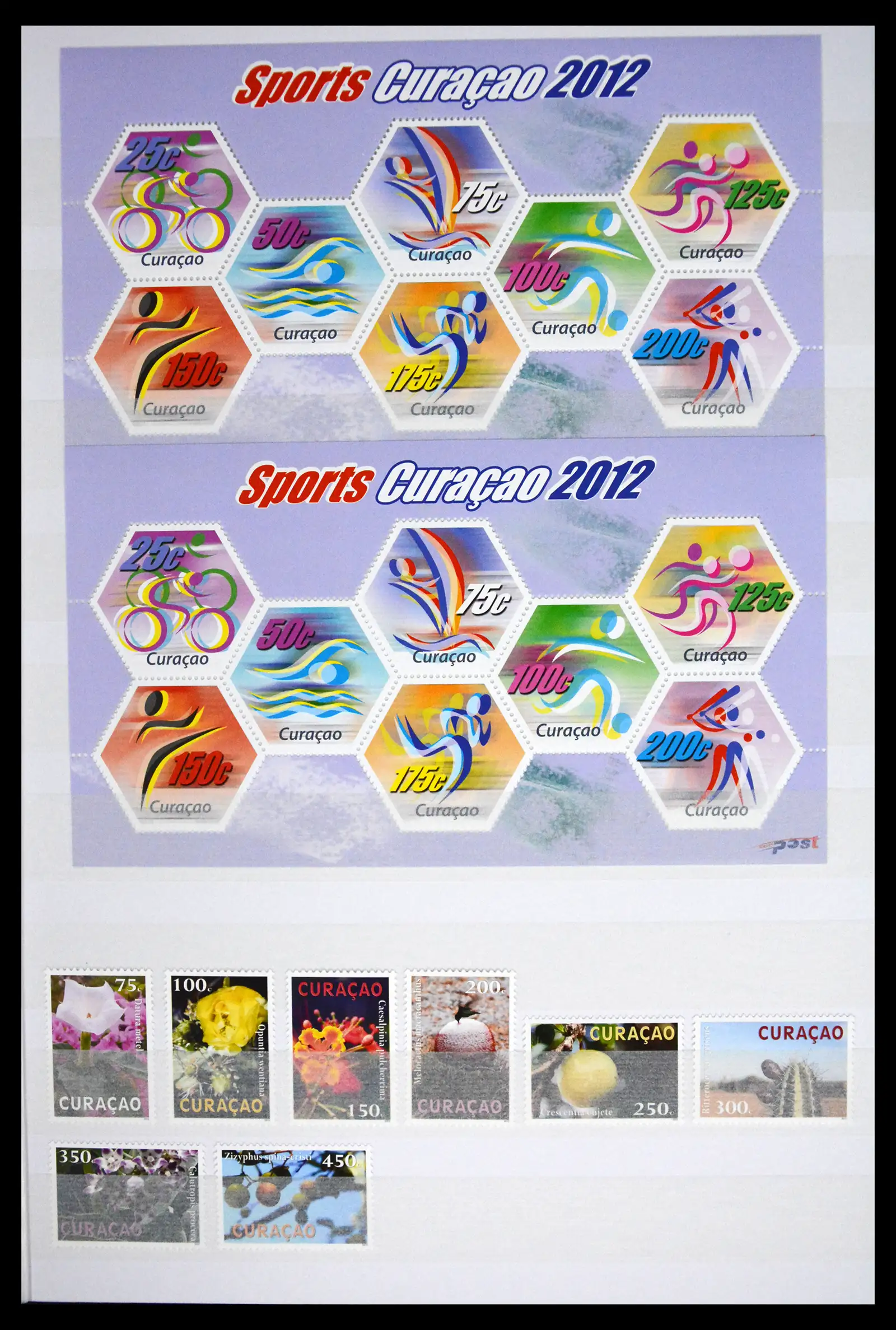 41507 0007 - Postzegelverzameling 41507 Nederlandse Antillen / Curaçao 2000-2017.