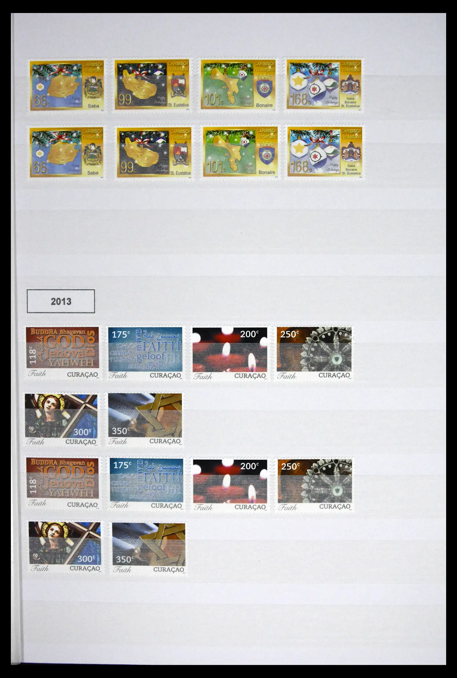 41507 0013 - Postzegelverzameling 41507 Nederlandse Antillen / Curaçao 2000-2017.