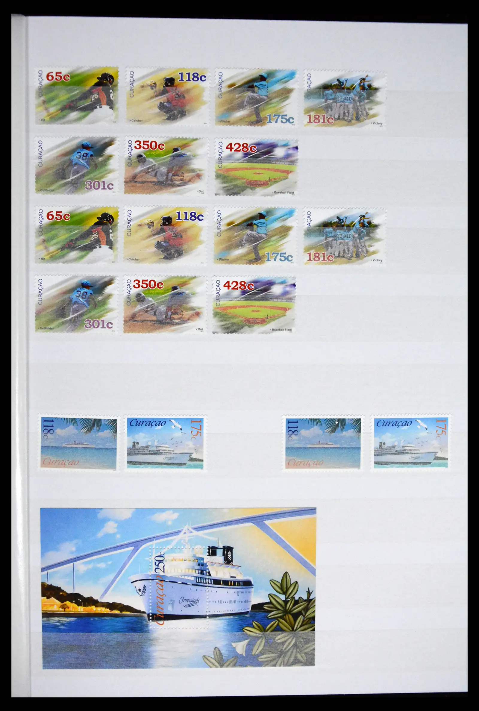 41507 0017 - Postzegelverzameling 41507 Nederlandse Antillen / Curaçao 2000-2017.