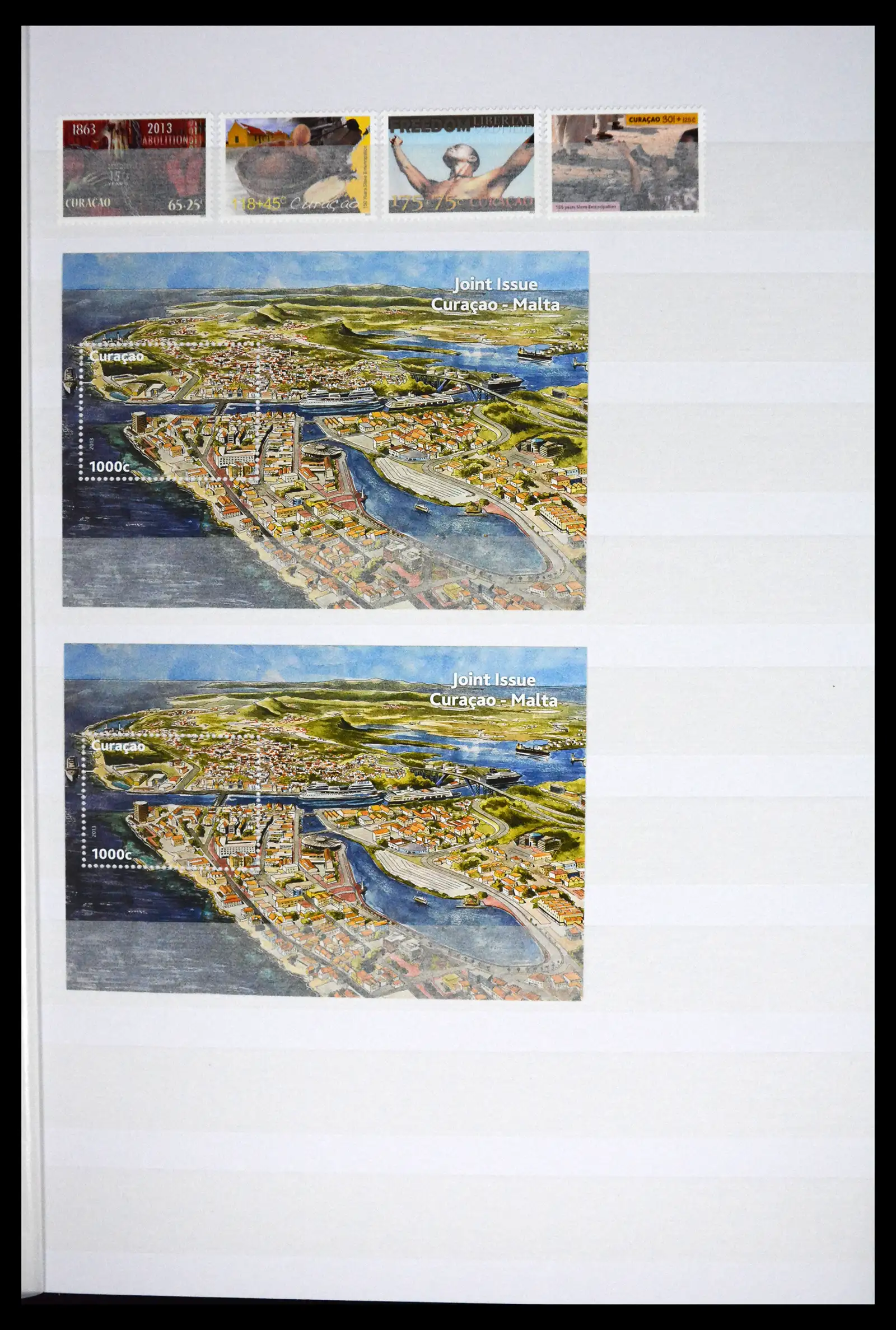 41507 0019 - Postzegelverzameling 41507 Nederlandse Antillen / Curaçao 2000-2017.