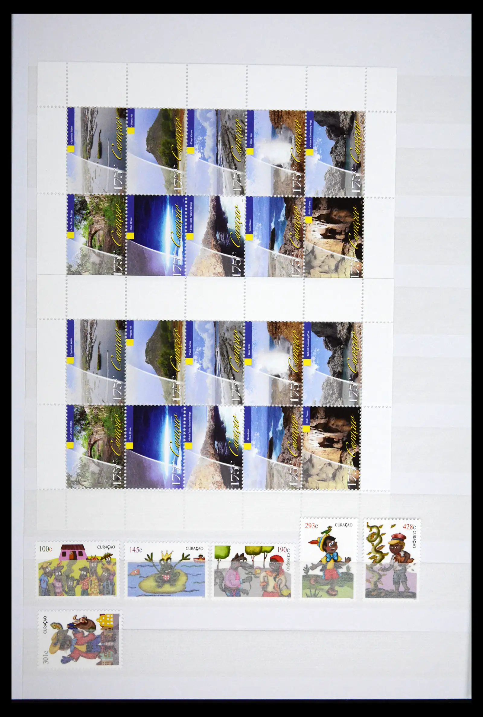 41507 0020 - Postzegelverzameling 41507 Nederlandse Antillen / Curaçao 2000-2017.