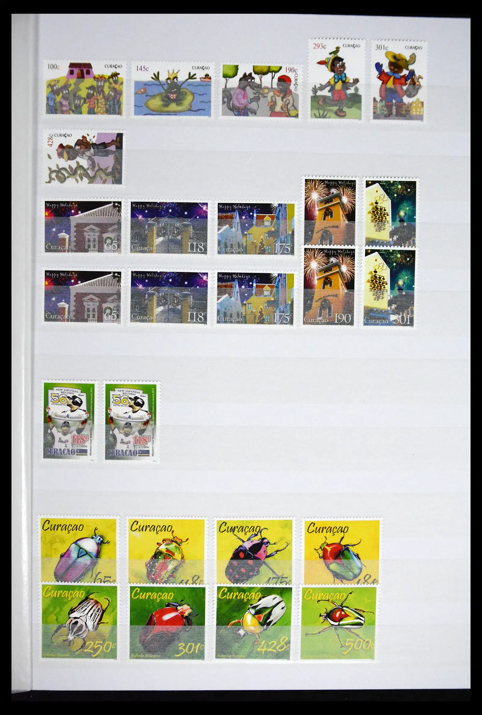 41507 0021 - Postzegelverzameling 41507 Nederlandse Antillen / Curaçao 2000-2017.
