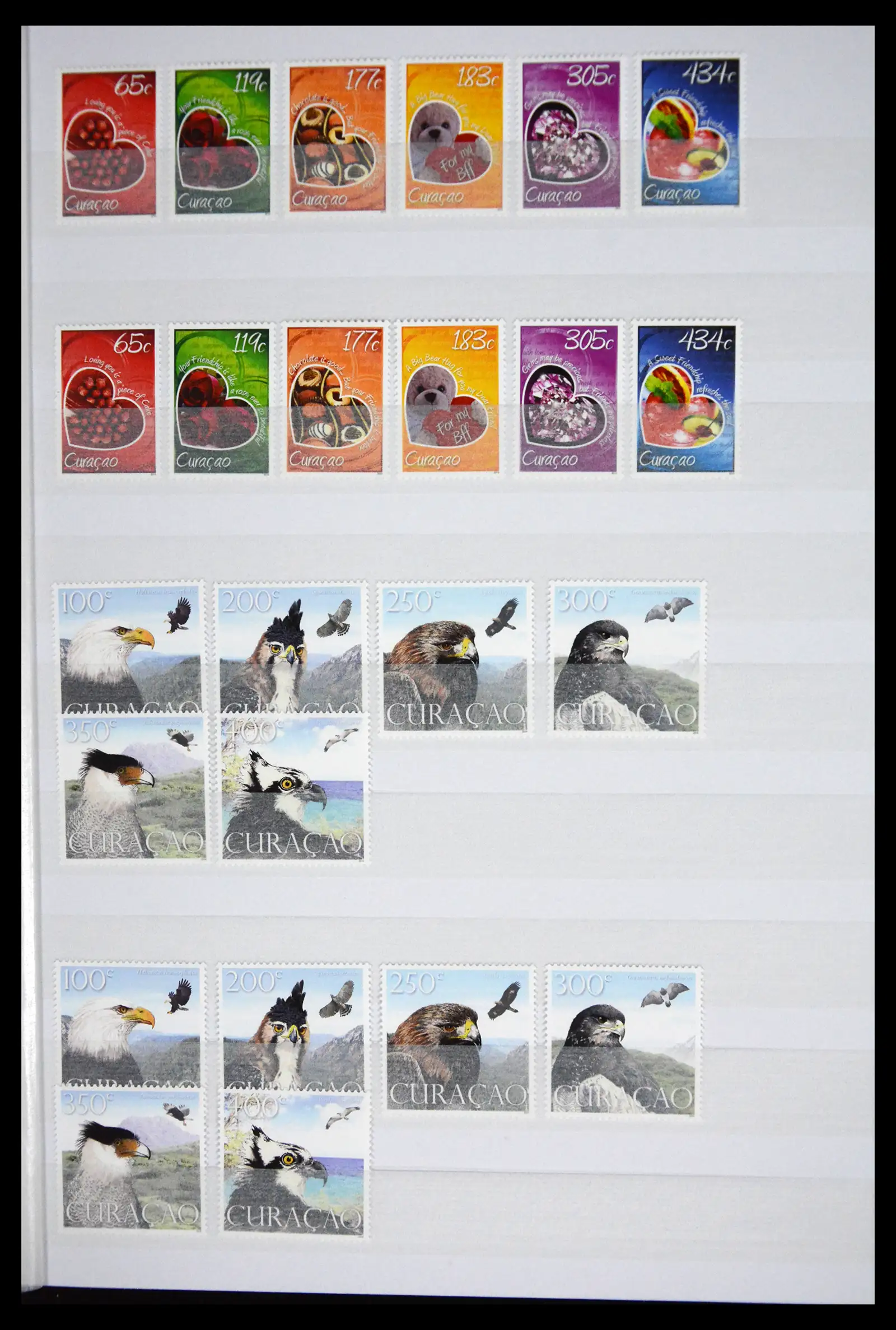 41507 0025 - Postzegelverzameling 41507 Nederlandse Antillen / Curaçao 2000-2017.