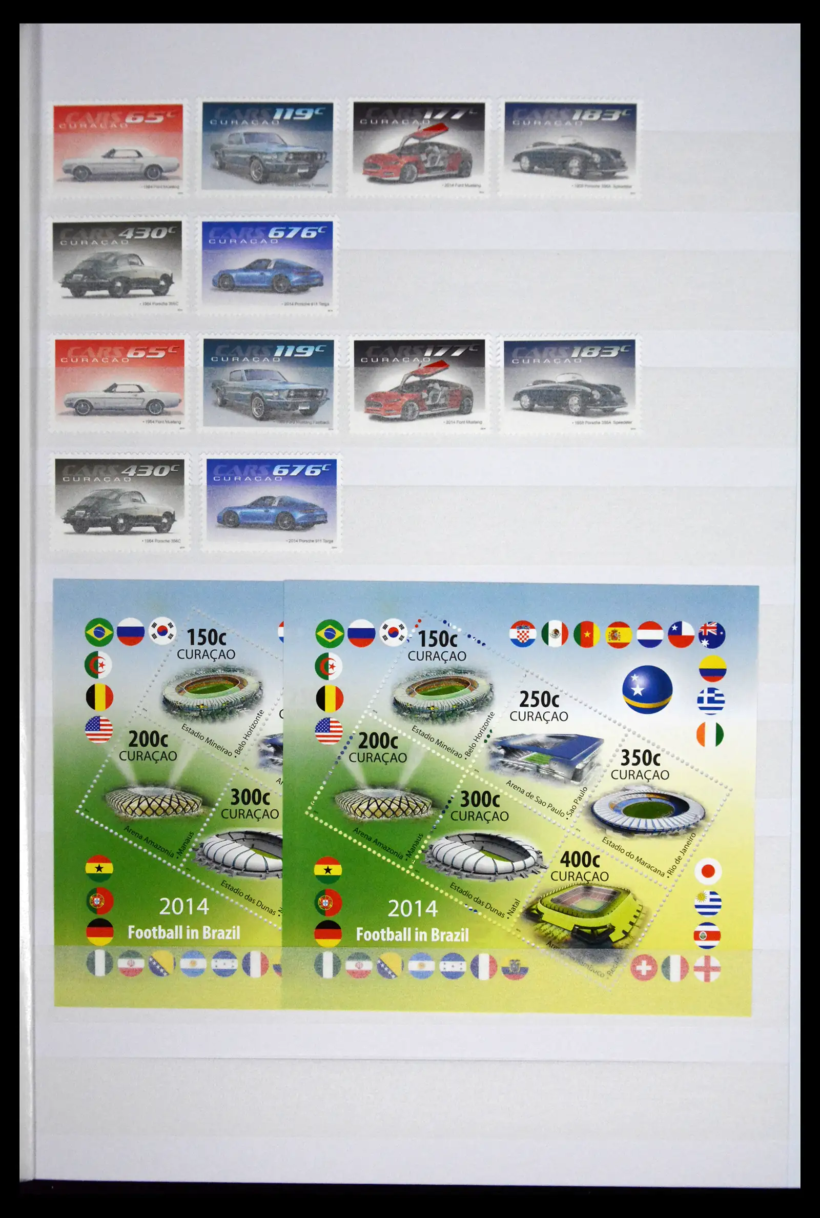 41507 0027 - Postzegelverzameling 41507 Nederlandse Antillen / Curaçao 2000-2017.