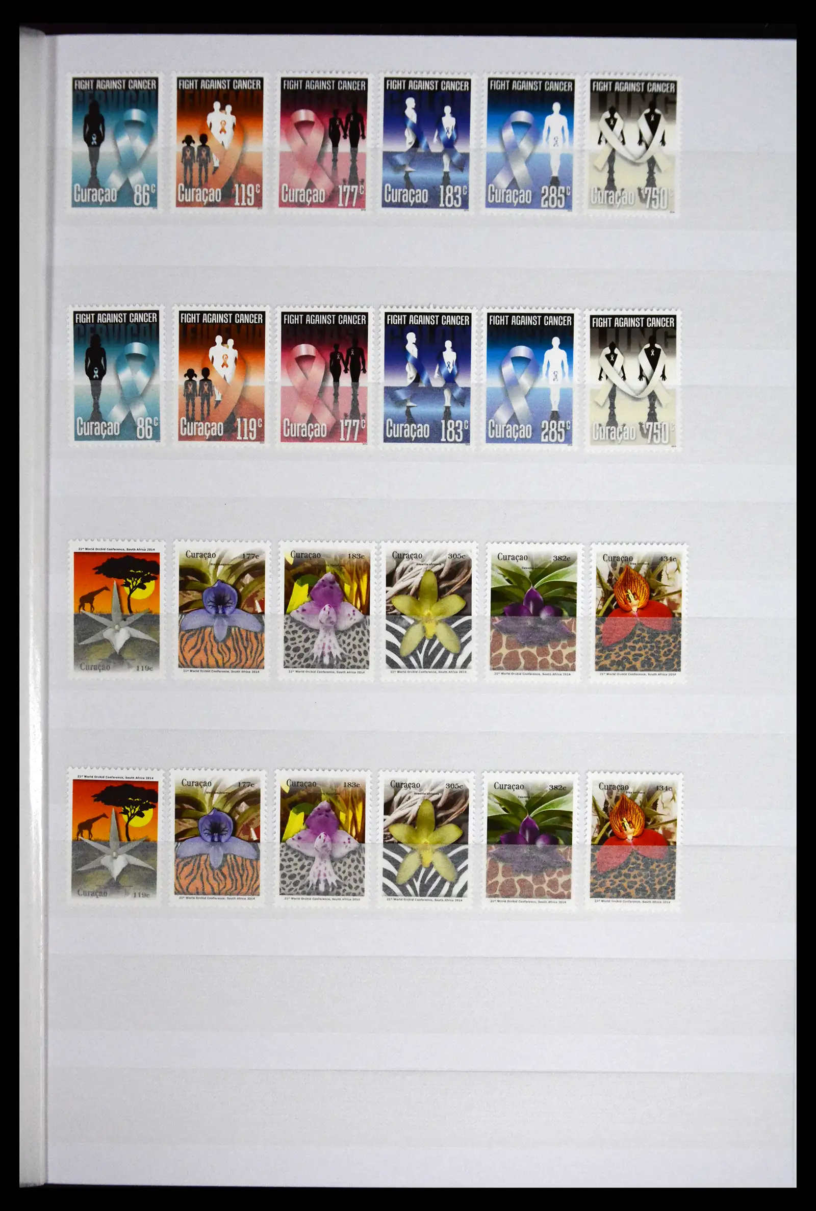 41507 0029 - Postzegelverzameling 41507 Nederlandse Antillen / Curaçao 2000-2017.