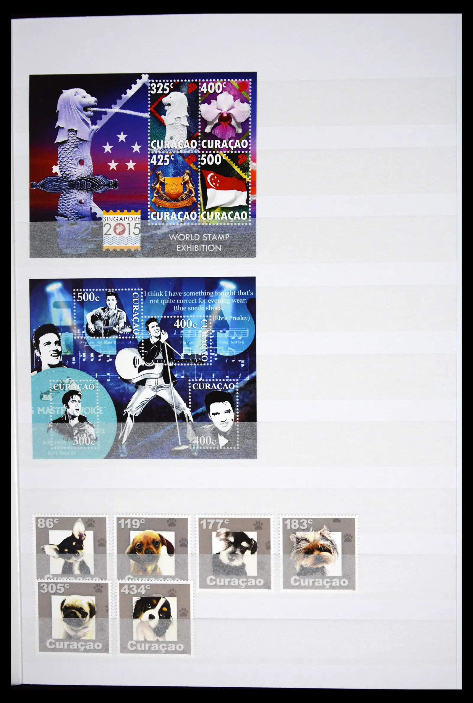 41507 0037 - Postzegelverzameling 41507 Nederlandse Antillen / Curaçao 2000-2017.