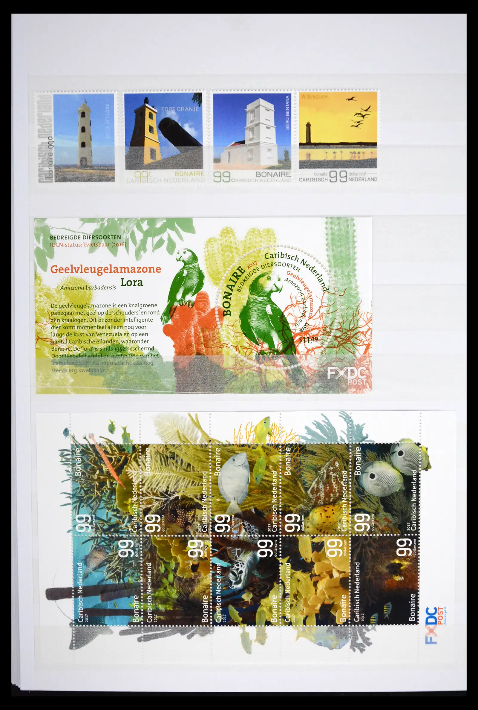 41507 0046 - Postzegelverzameling 41507 Nederlandse Antillen / Curaçao 2000-2017.