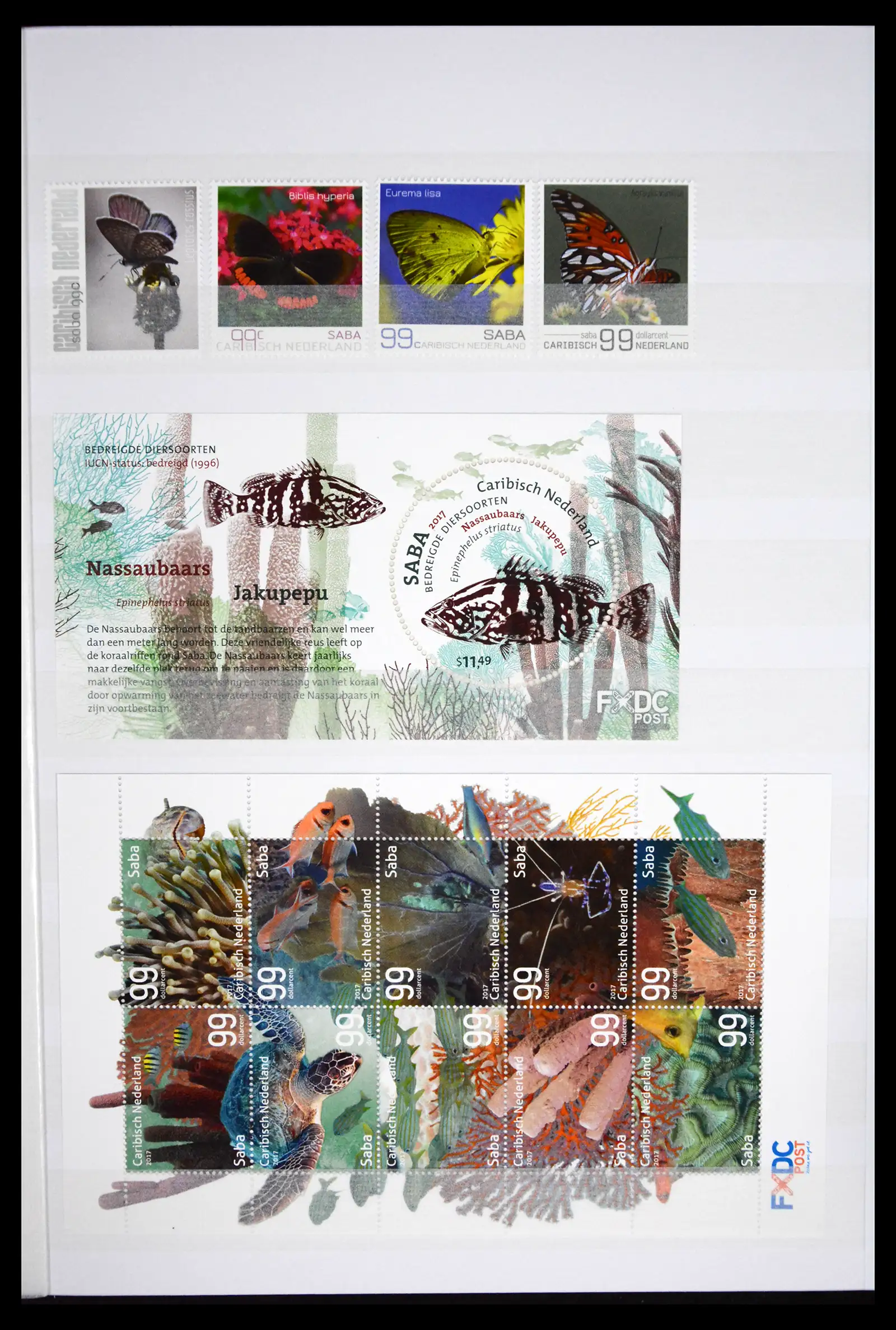 41507 0047 - Postzegelverzameling 41507 Nederlandse Antillen / Curaçao 2000-2017.