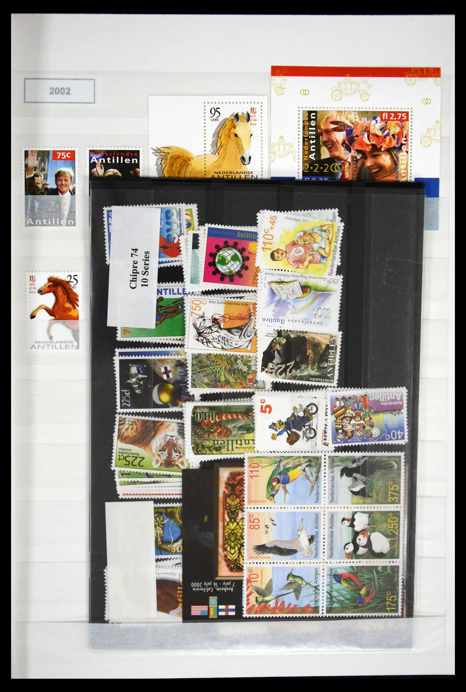 41507 0048 - Postzegelverzameling 41507 Nederlandse Antillen / Curaçao 2000-2017.