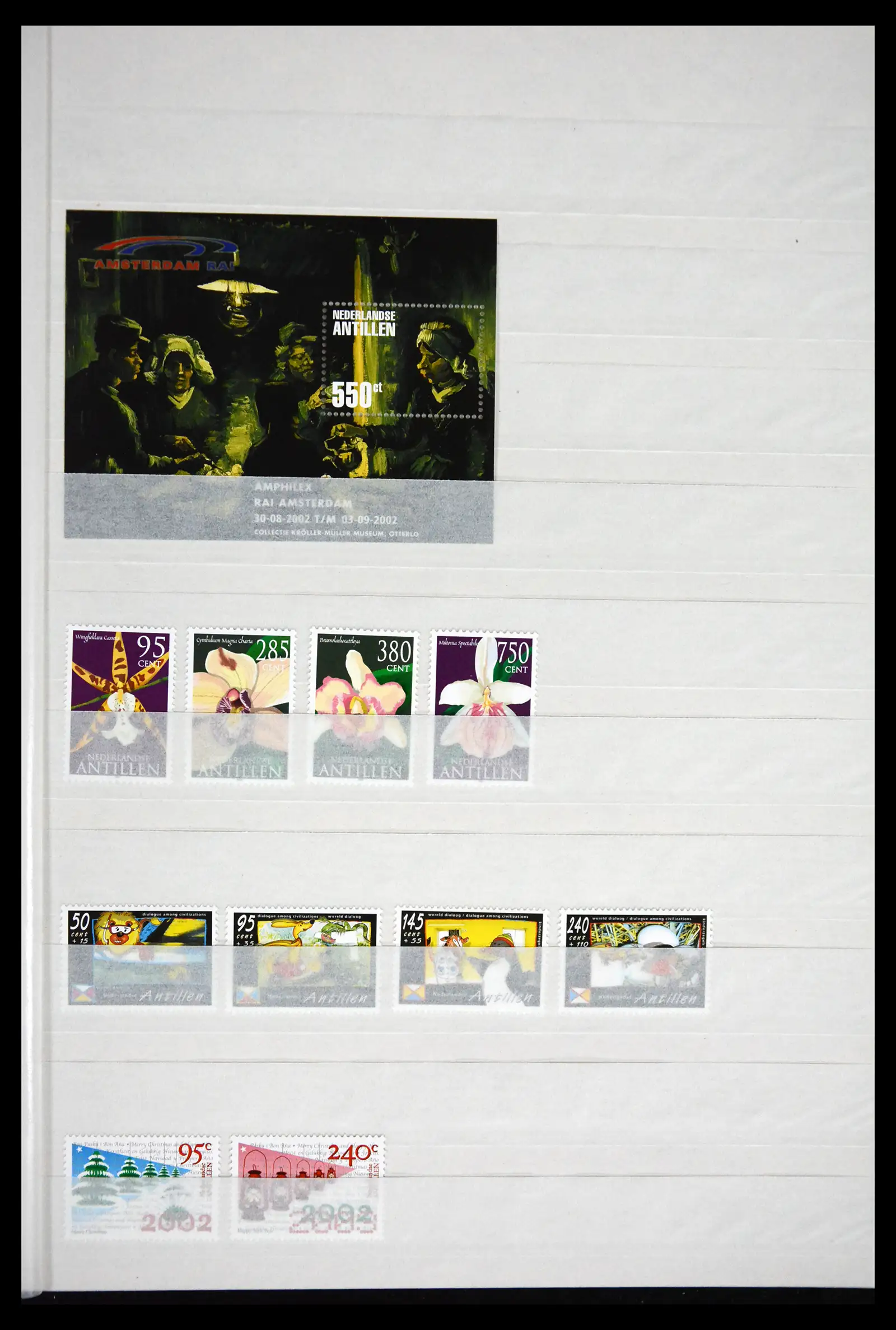 41507 0050 - Postzegelverzameling 41507 Nederlandse Antillen / Curaçao 2000-2017.