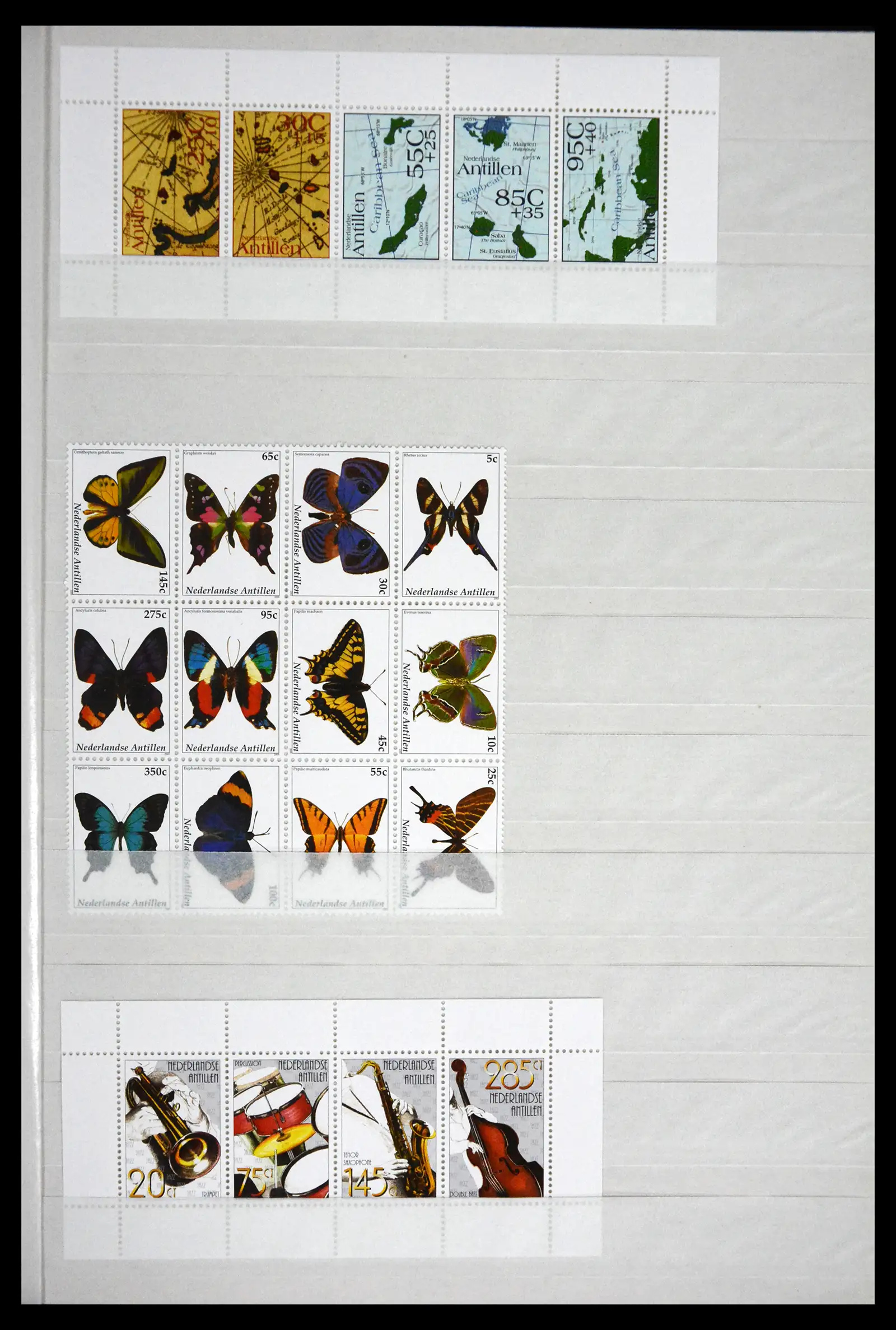41507 0052 - Postzegelverzameling 41507 Nederlandse Antillen / Curaçao 2000-2017.