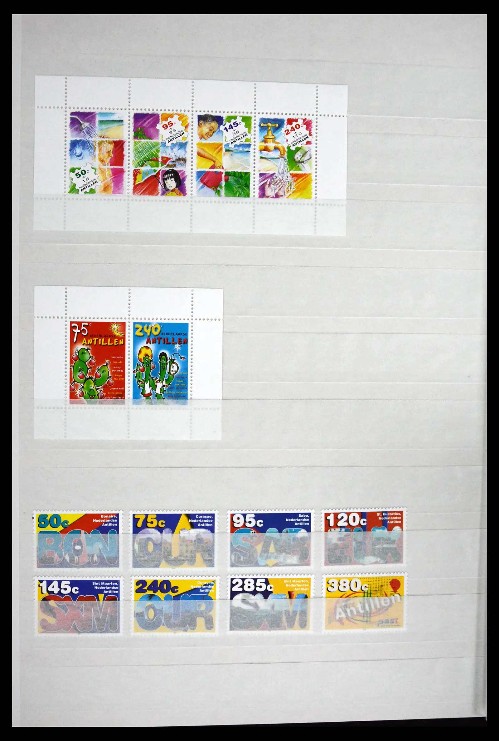 41507 0057 - Postzegelverzameling 41507 Nederlandse Antillen / Curaçao 2000-2017.