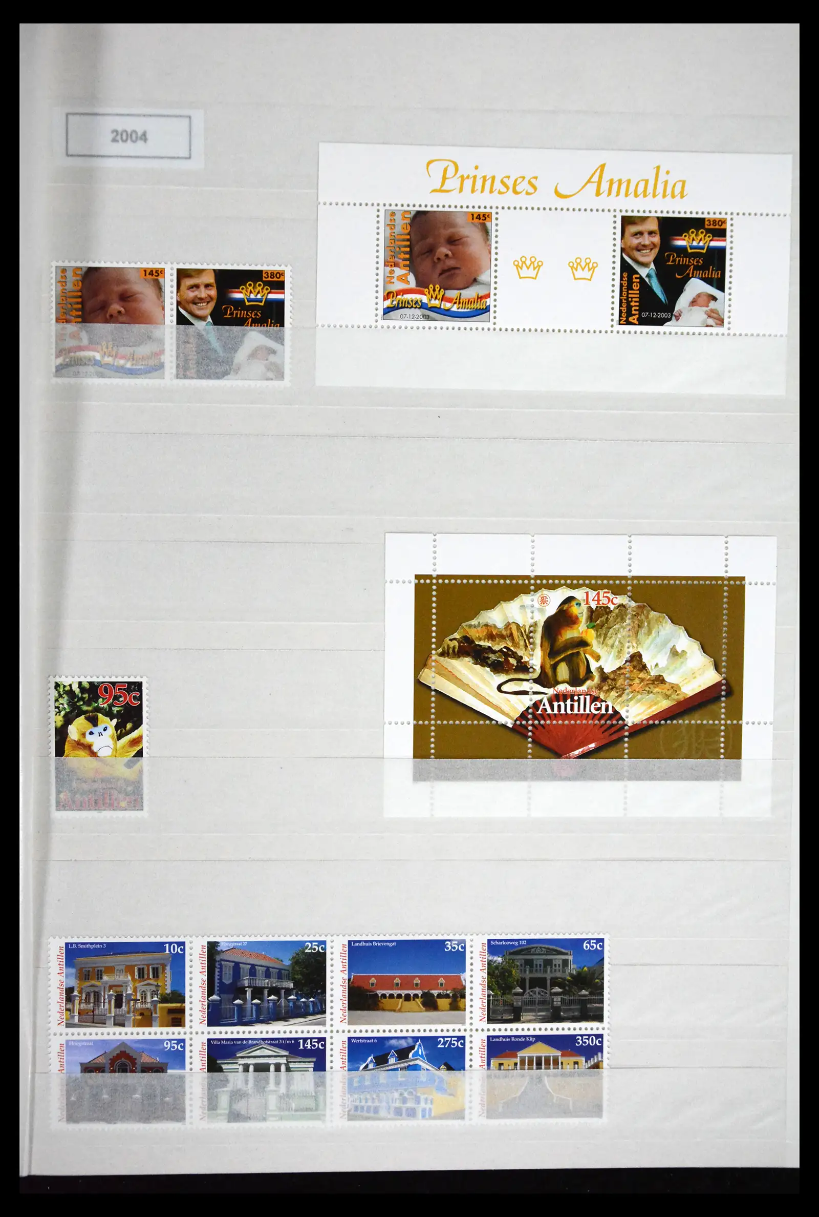 41507 0058 - Postzegelverzameling 41507 Nederlandse Antillen / Curaçao 2000-2017.