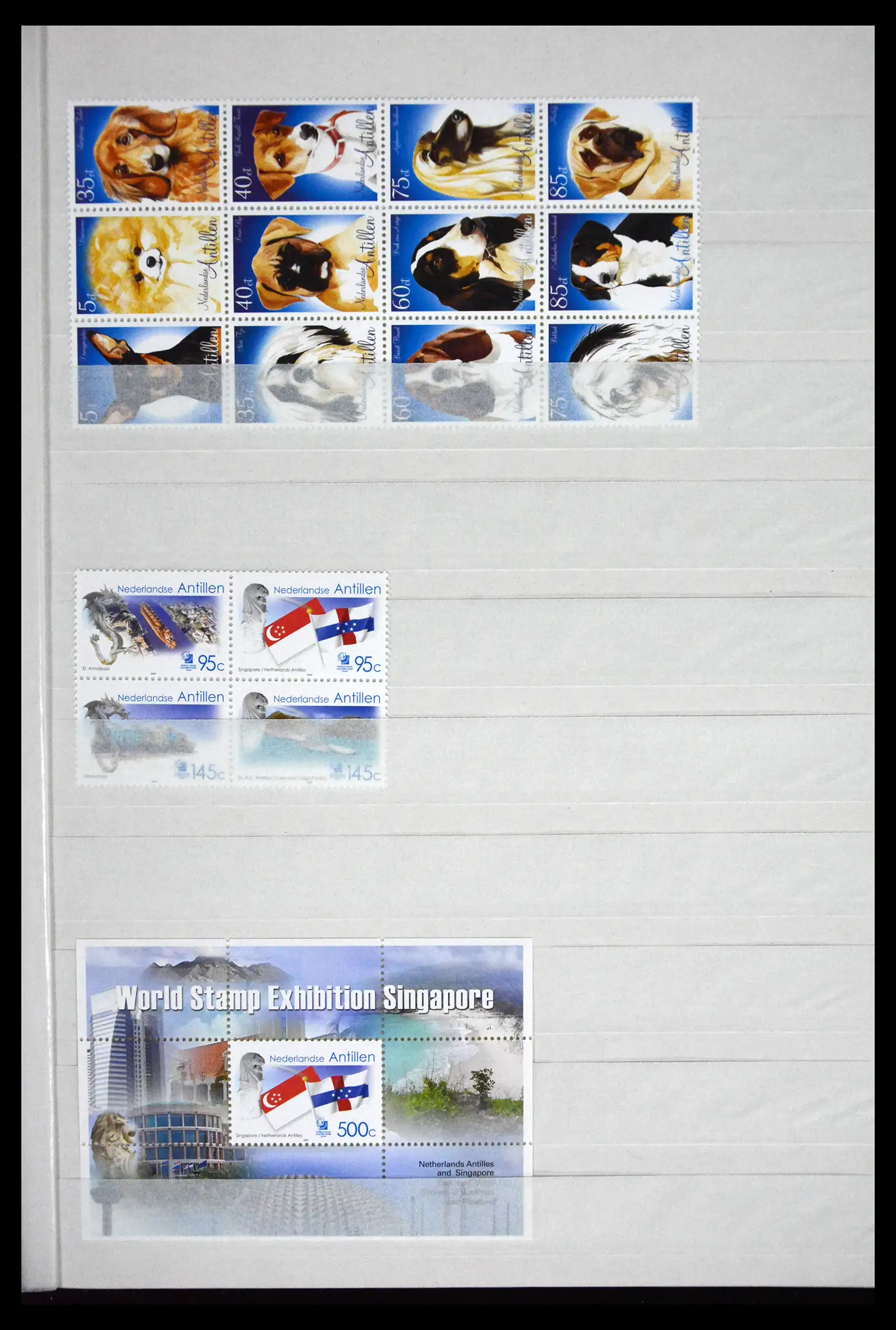 41507 0060 - Postzegelverzameling 41507 Nederlandse Antillen / Curaçao 2000-2017.